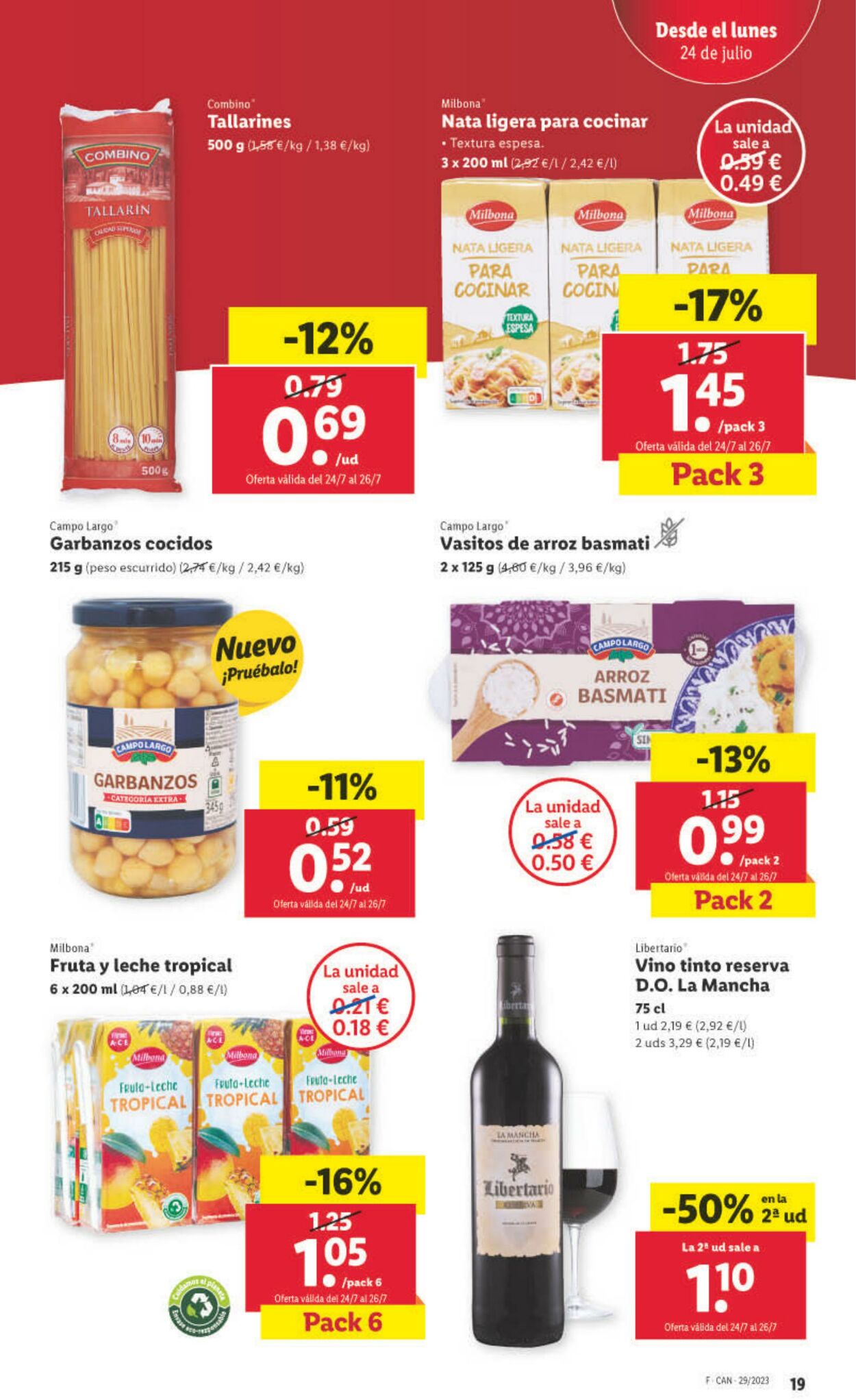 Folleto Lidl 20.07.2023 - 26.07.2023