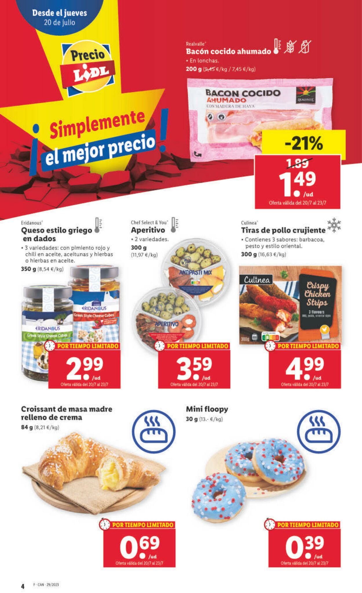 Folleto Lidl 20.07.2023 - 26.07.2023