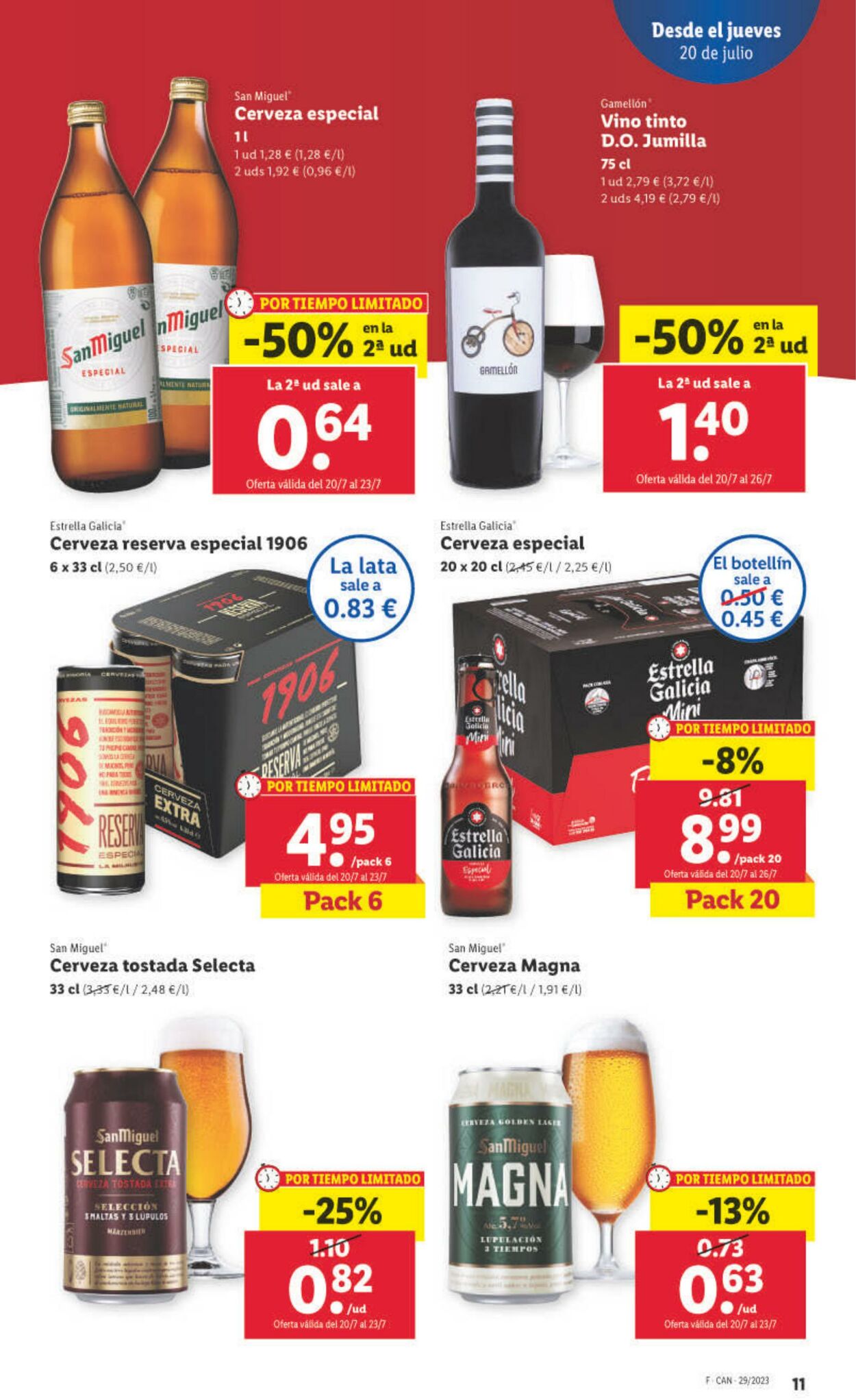 Folleto Lidl 20.07.2023 - 26.07.2023