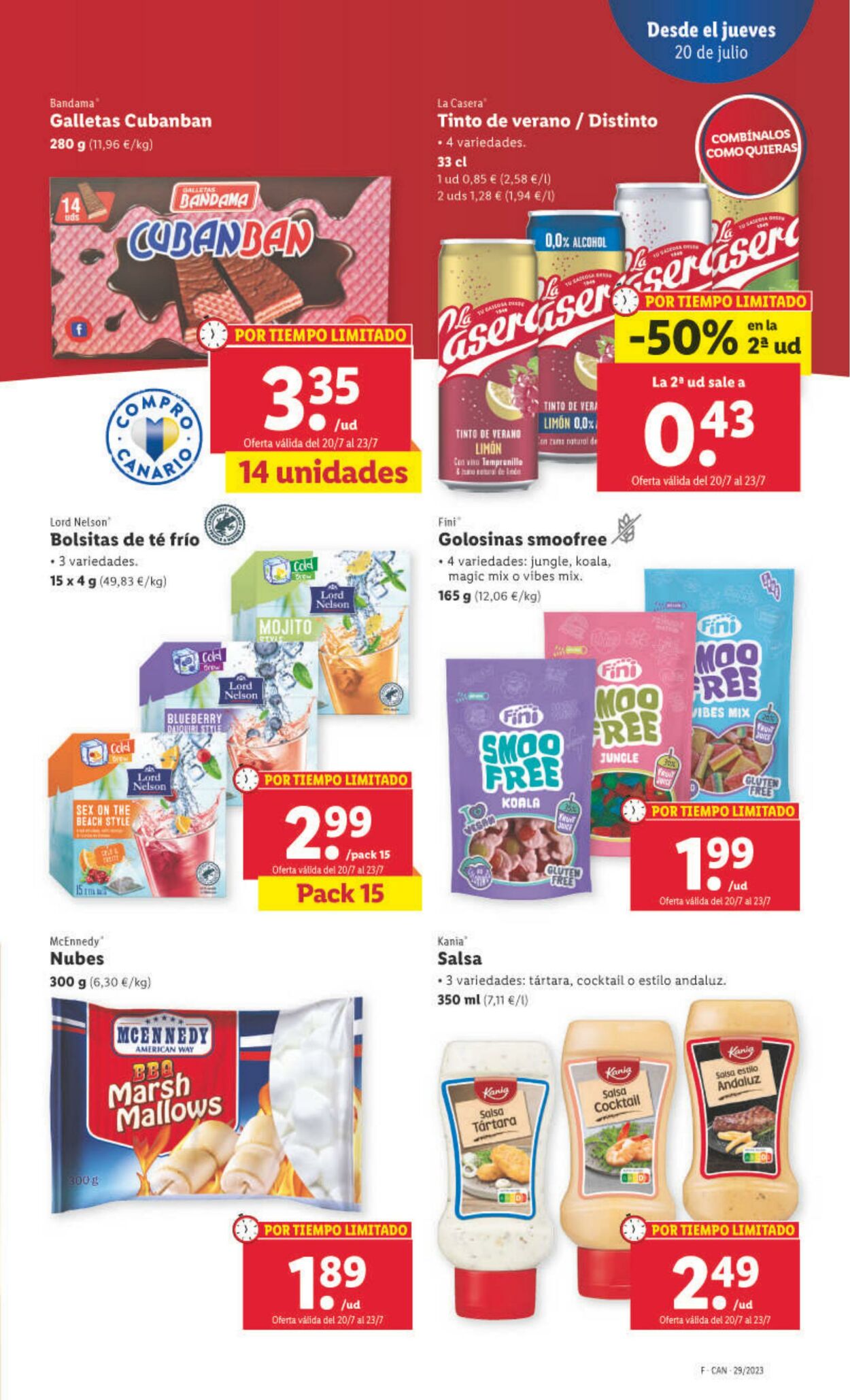 Folleto Lidl 20.07.2023 - 26.07.2023