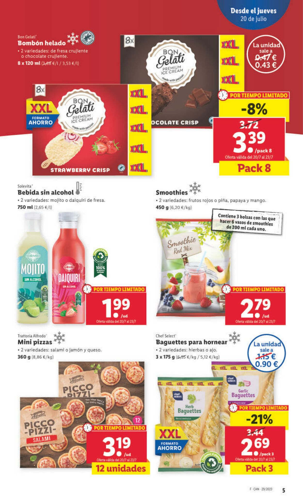 Folleto Lidl 20.07.2023 - 26.07.2023