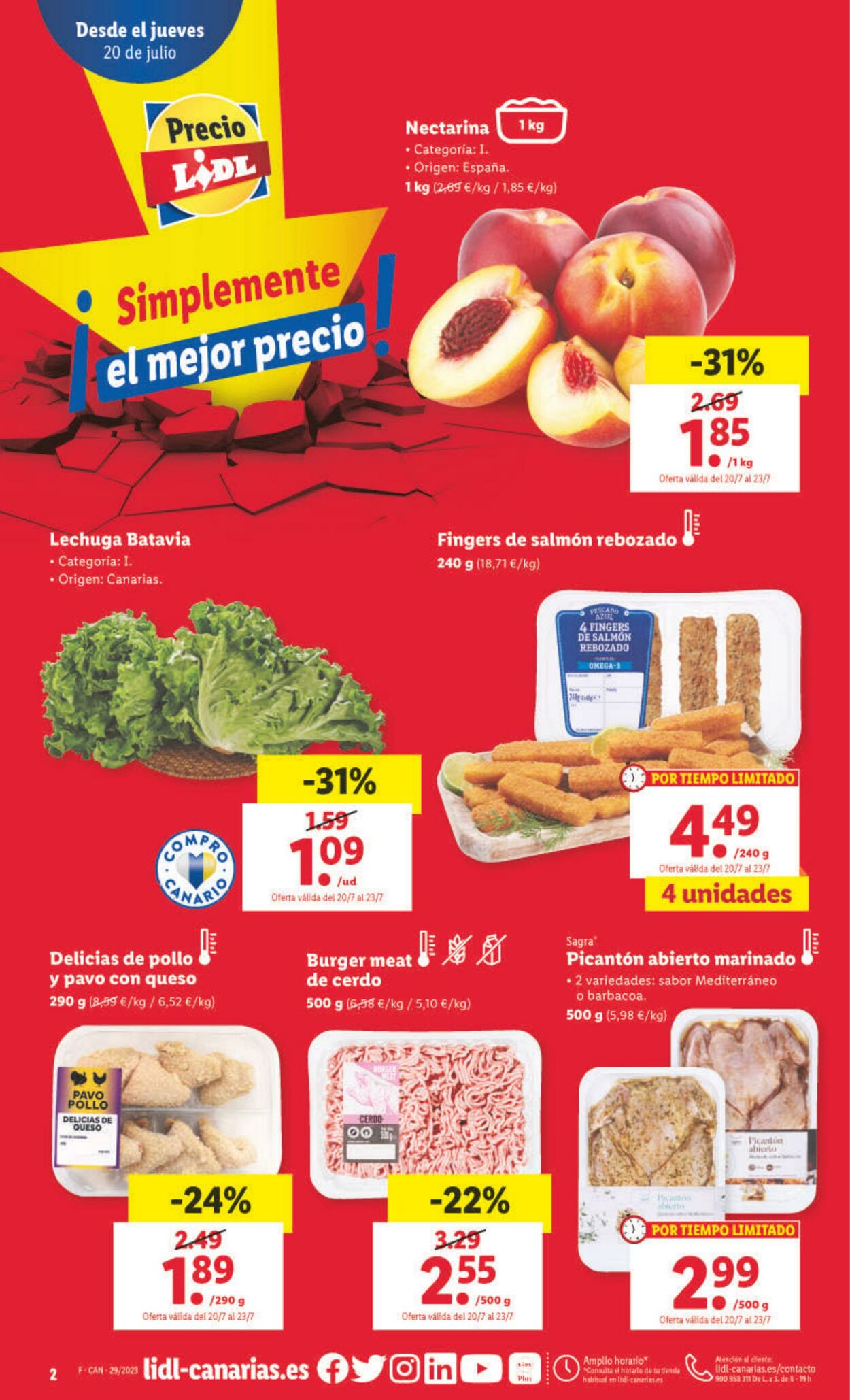 Folleto Lidl 20.07.2023 - 26.07.2023