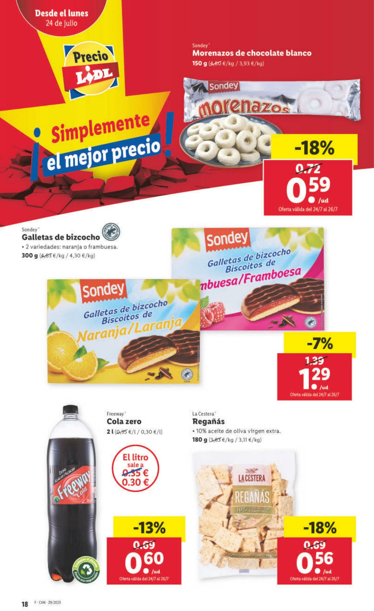 Folleto Lidl 20.07.2023 - 26.07.2023