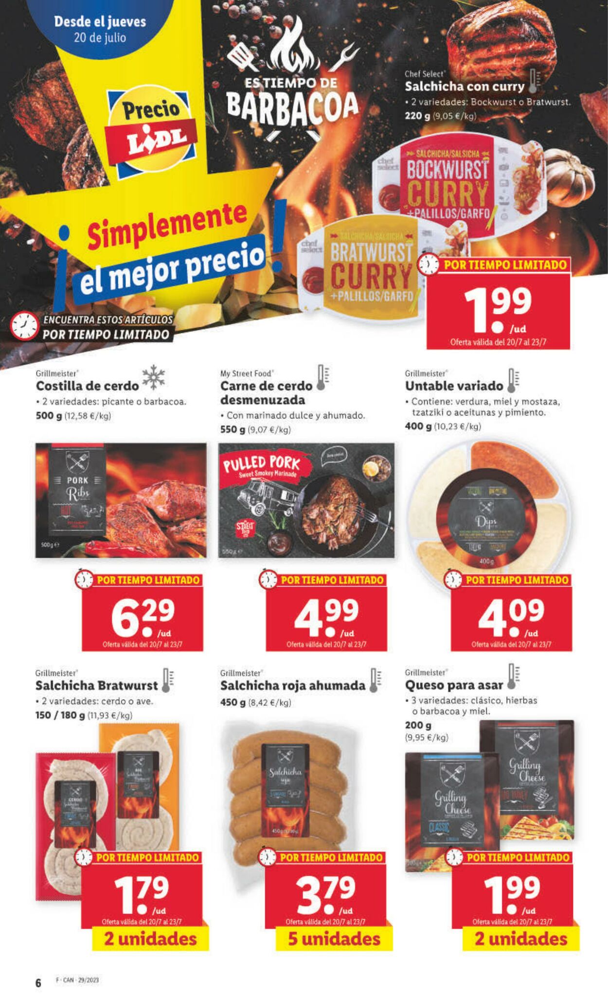 Folleto Lidl 20.07.2023 - 26.07.2023