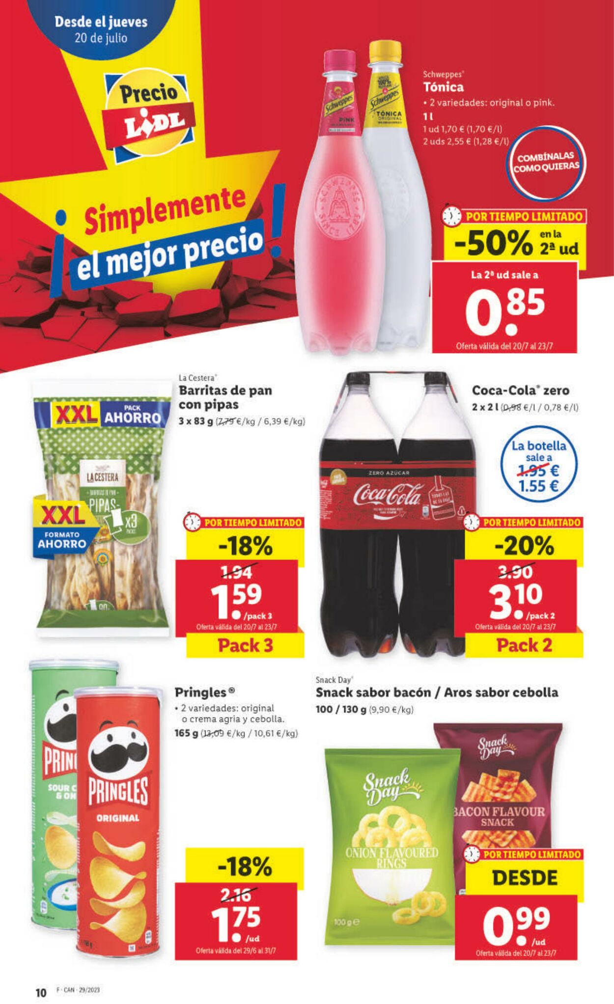 Folleto Lidl 20.07.2023 - 26.07.2023