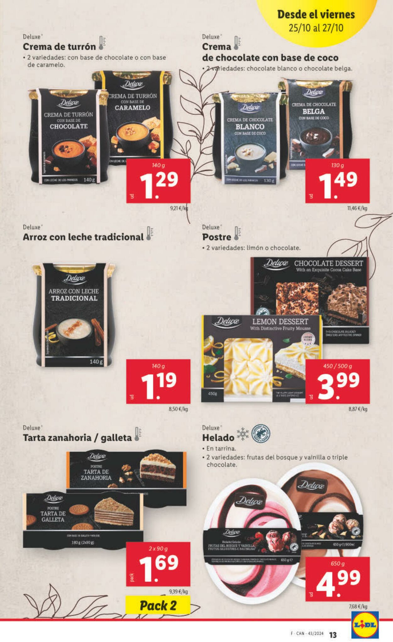 Folleto Lidl 21.10.2024 - 27.10.2024