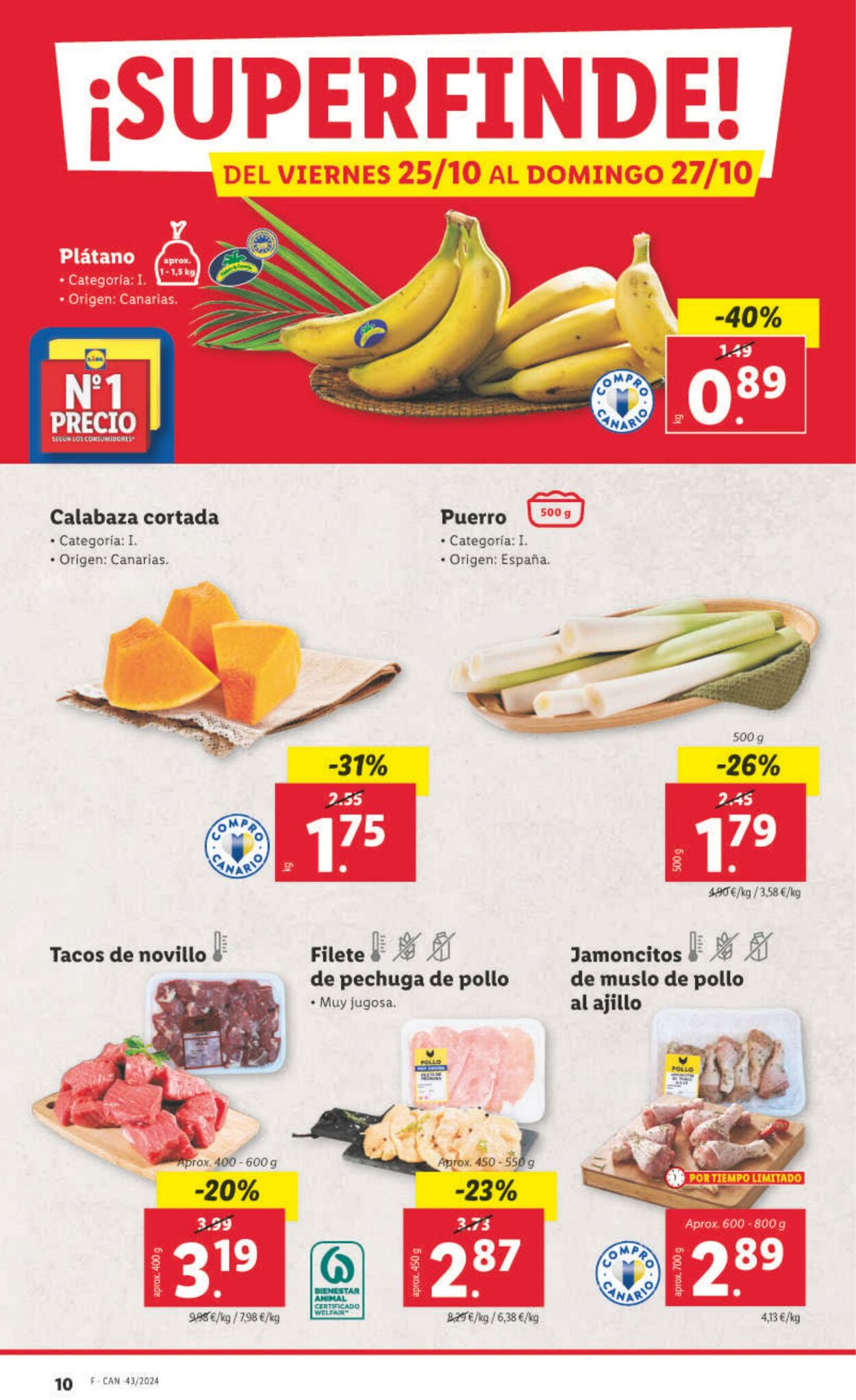 Folleto Lidl 21.10.2024 - 27.10.2024