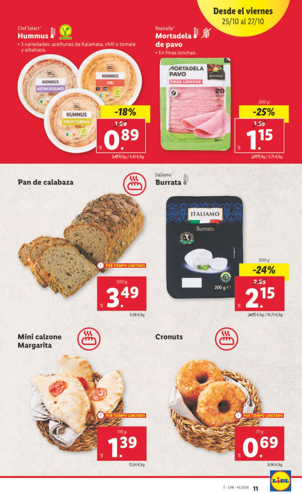 Folleto Lidl 21.10.2024 - 27.10.2024