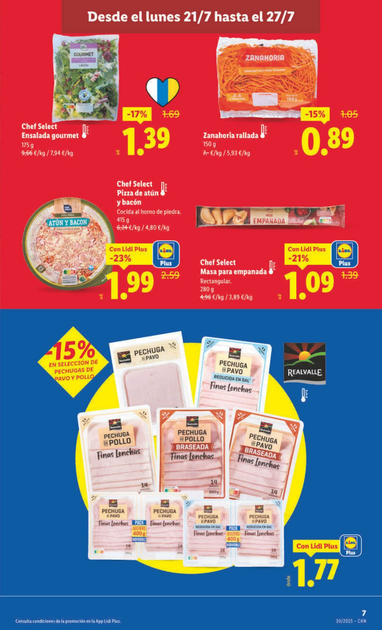 Folleto Lidl 21.07.2025 - 27.07.2025