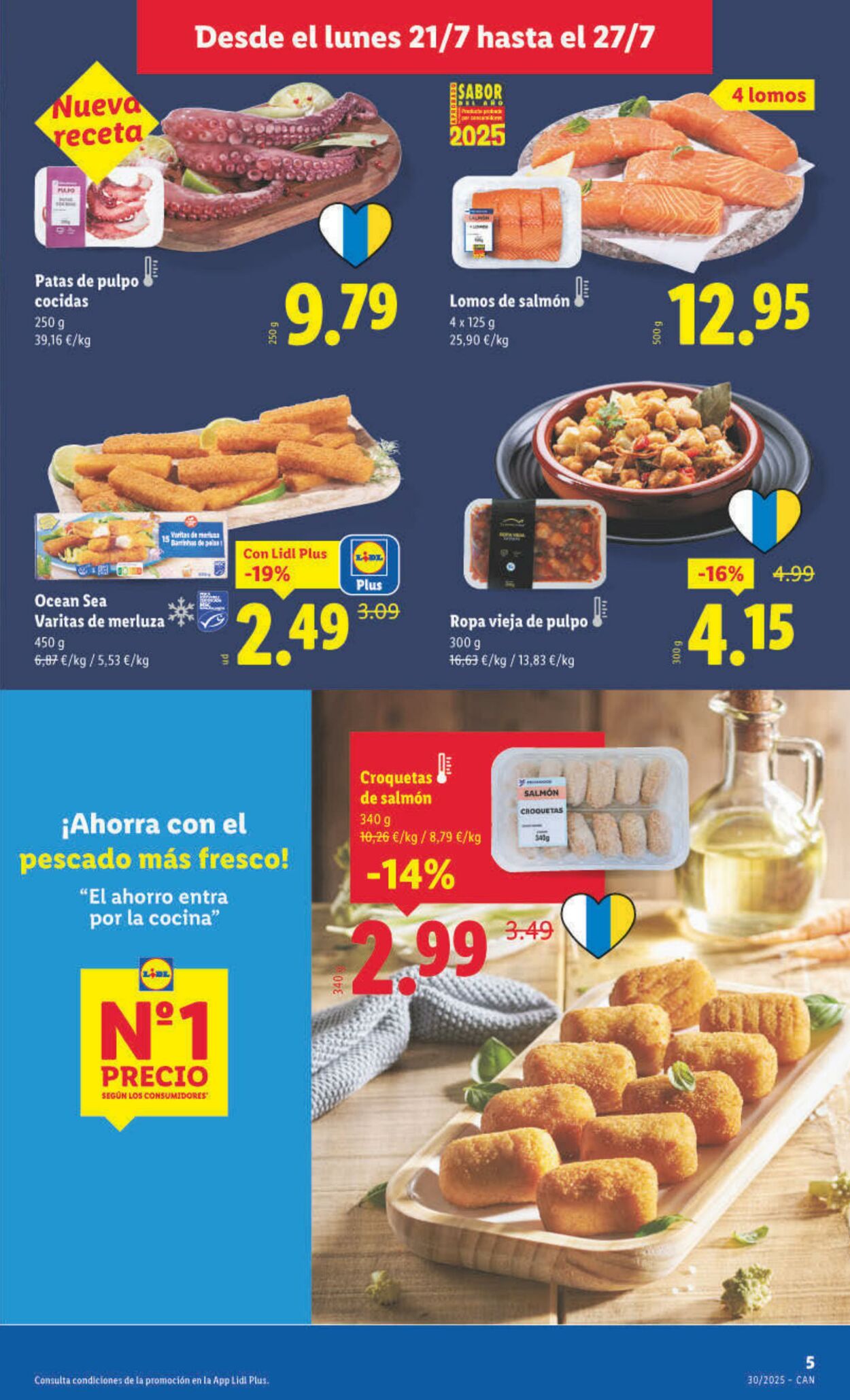 Folleto Lidl 21.07.2025 - 27.07.2025