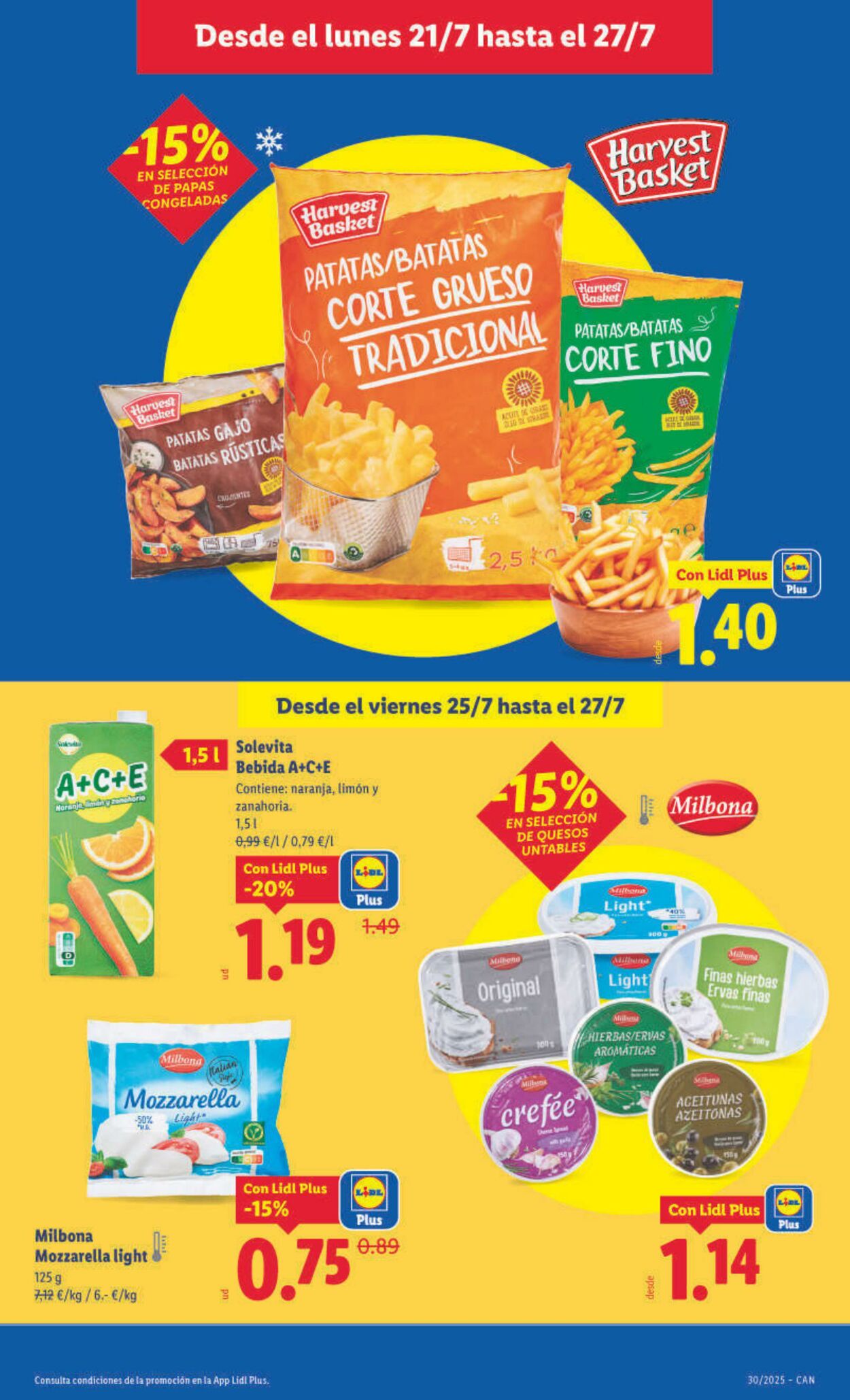 Folleto Lidl 21.07.2025 - 27.07.2025