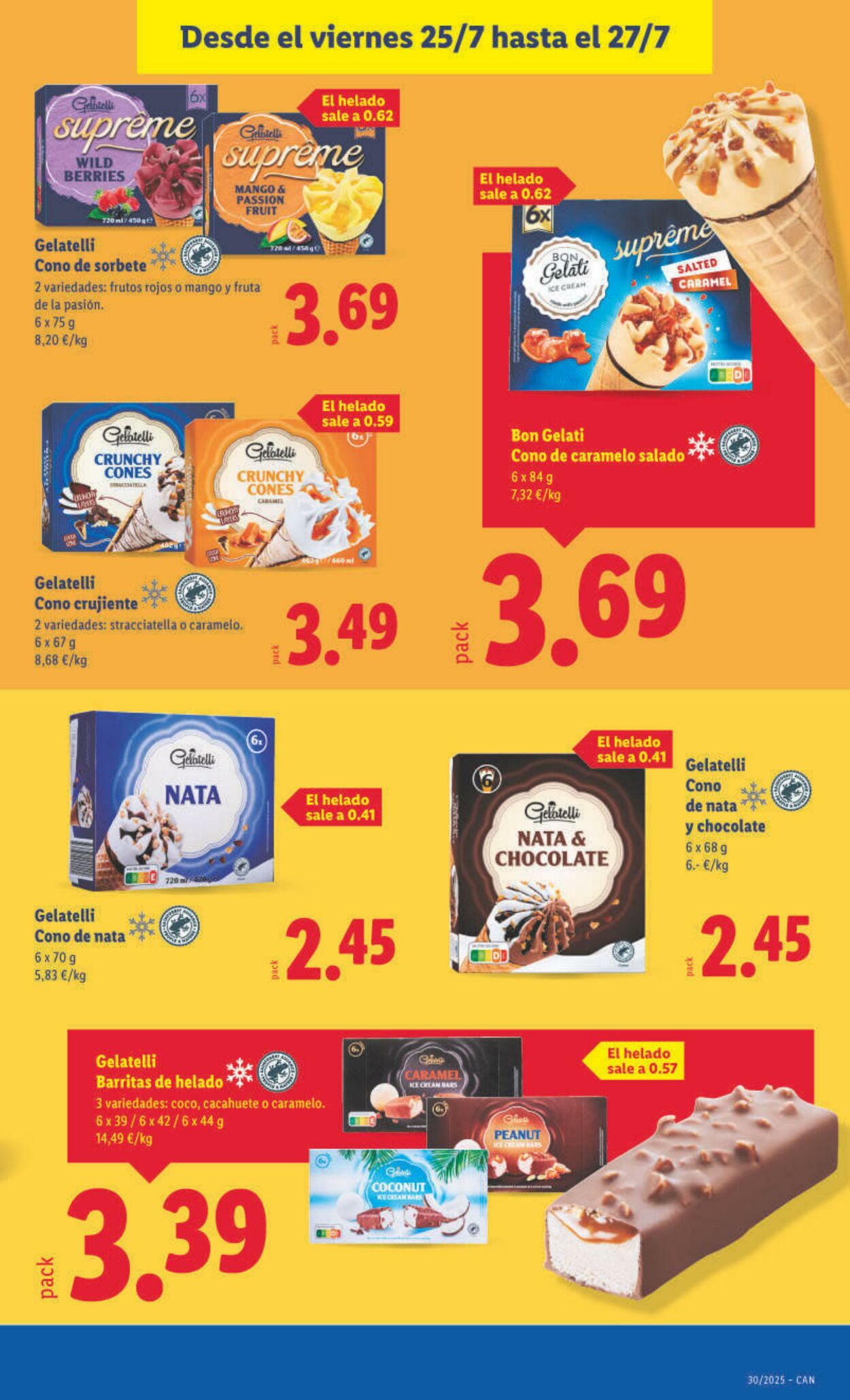 Folleto Lidl 21.07.2025 - 27.07.2025