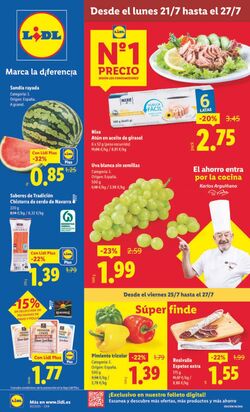 Folleto Lidl 21.07.2025 - 27.07.2025