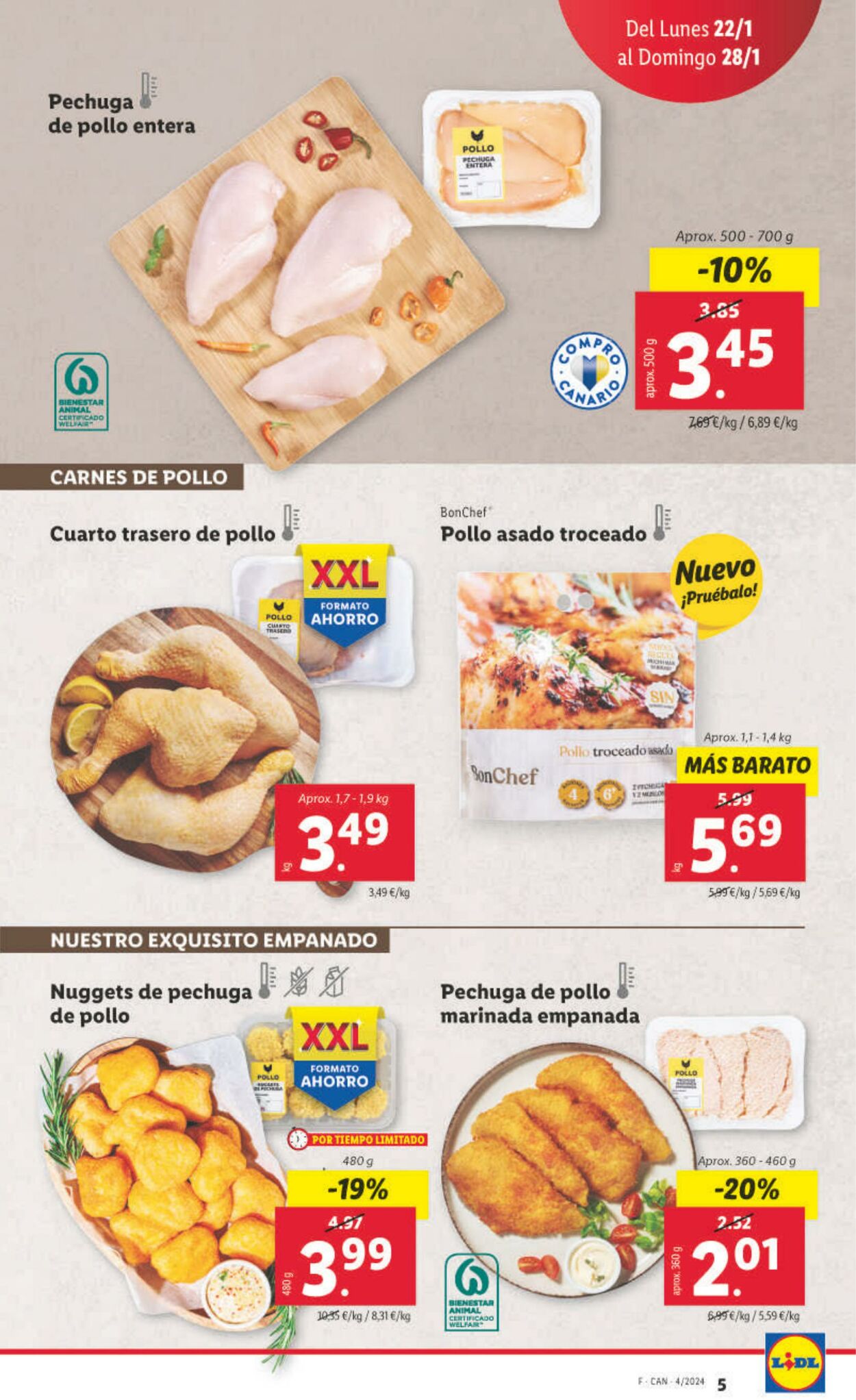 Folleto Lidl 22.01.2024 - 28.01.2024