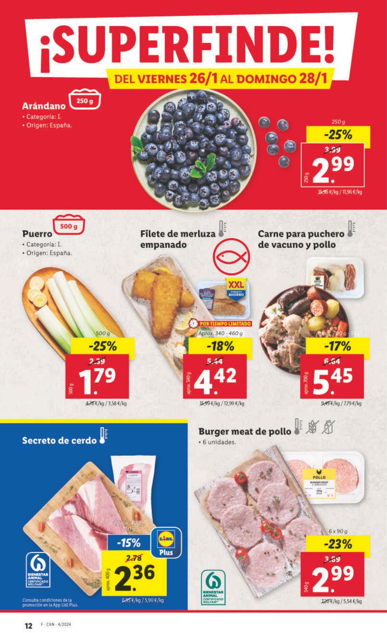 Folleto Lidl 22.01.2024 - 28.01.2024