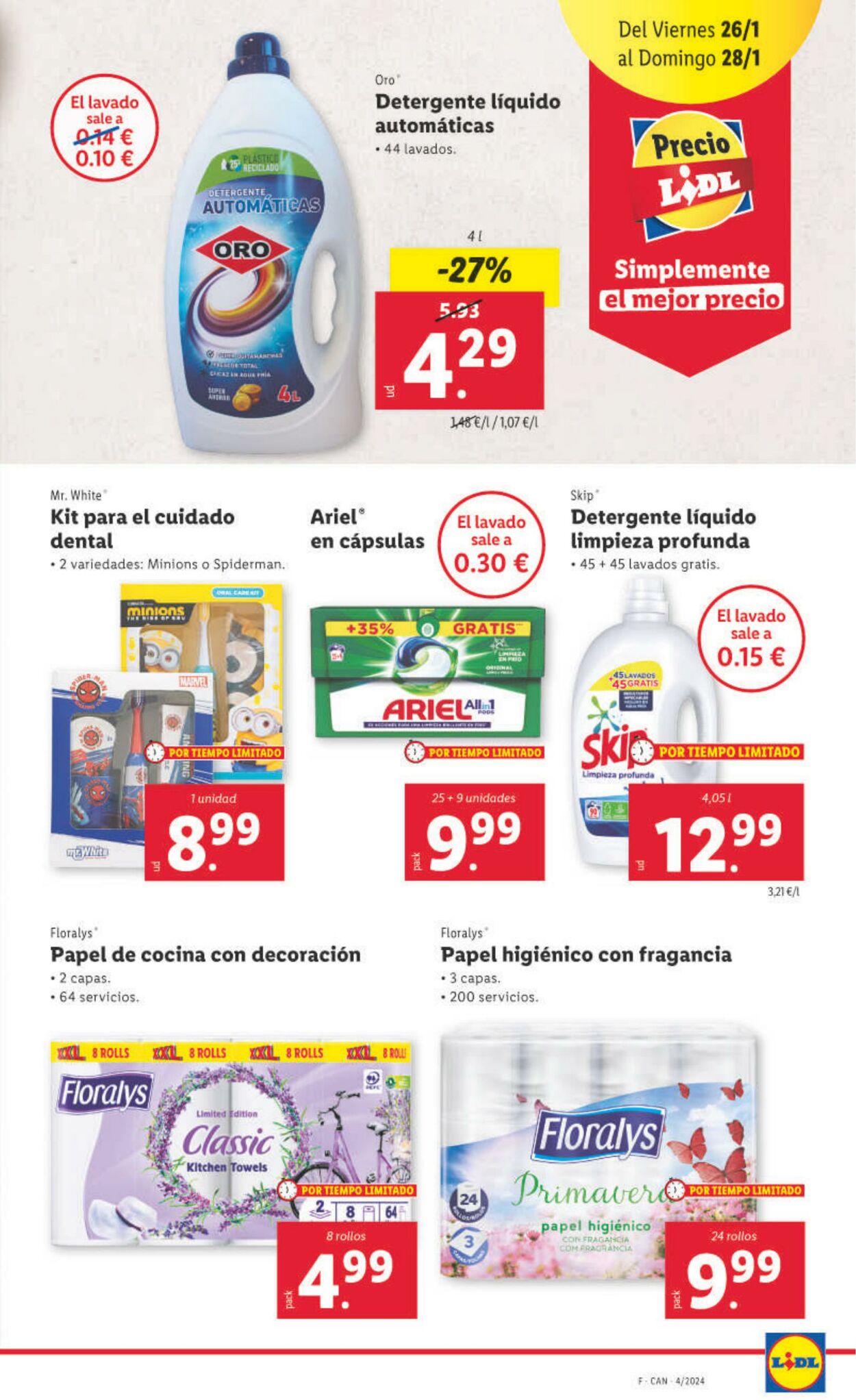 Folleto Lidl 22.01.2024 - 28.01.2024