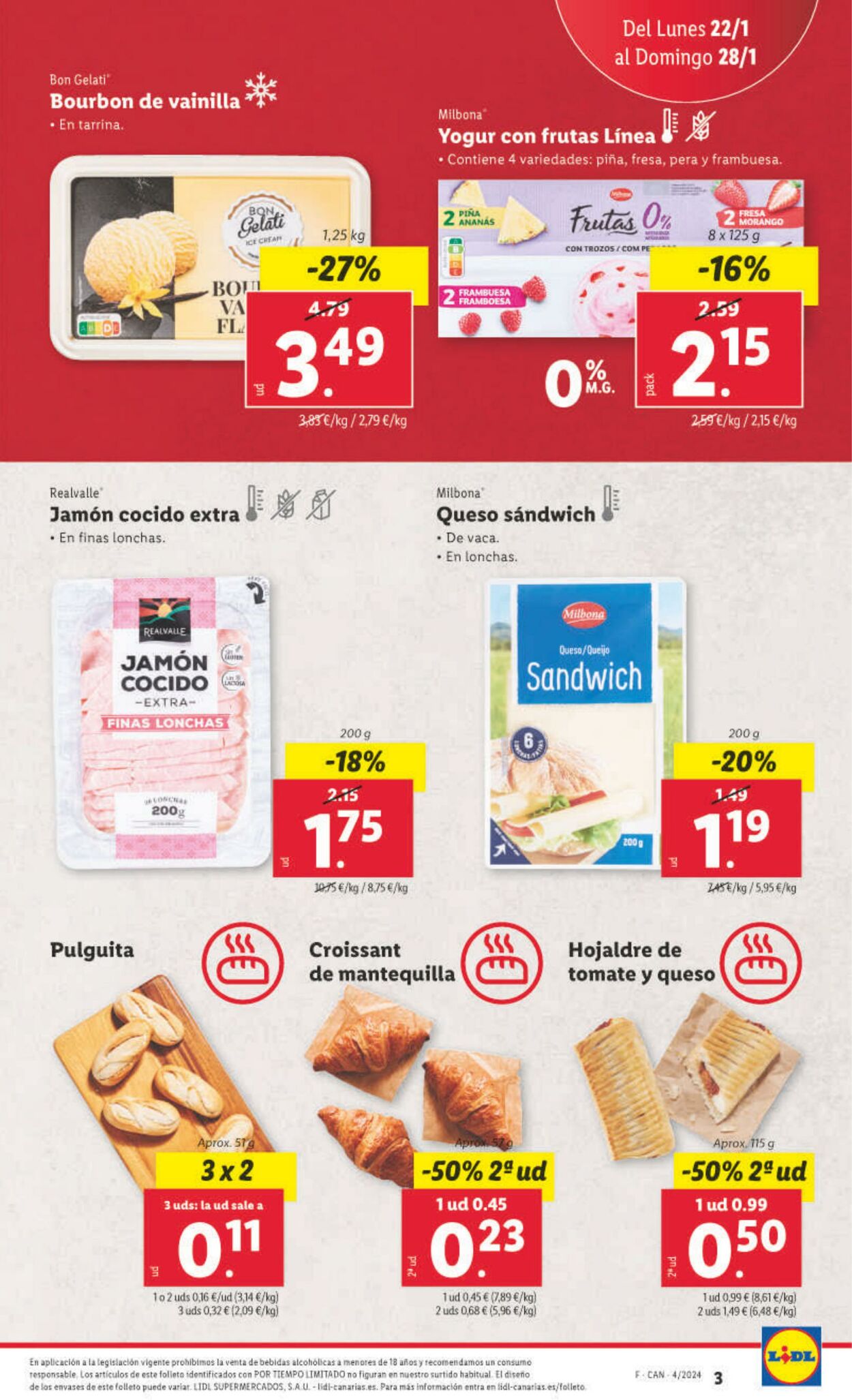 Folleto Lidl 22.01.2024 - 28.01.2024