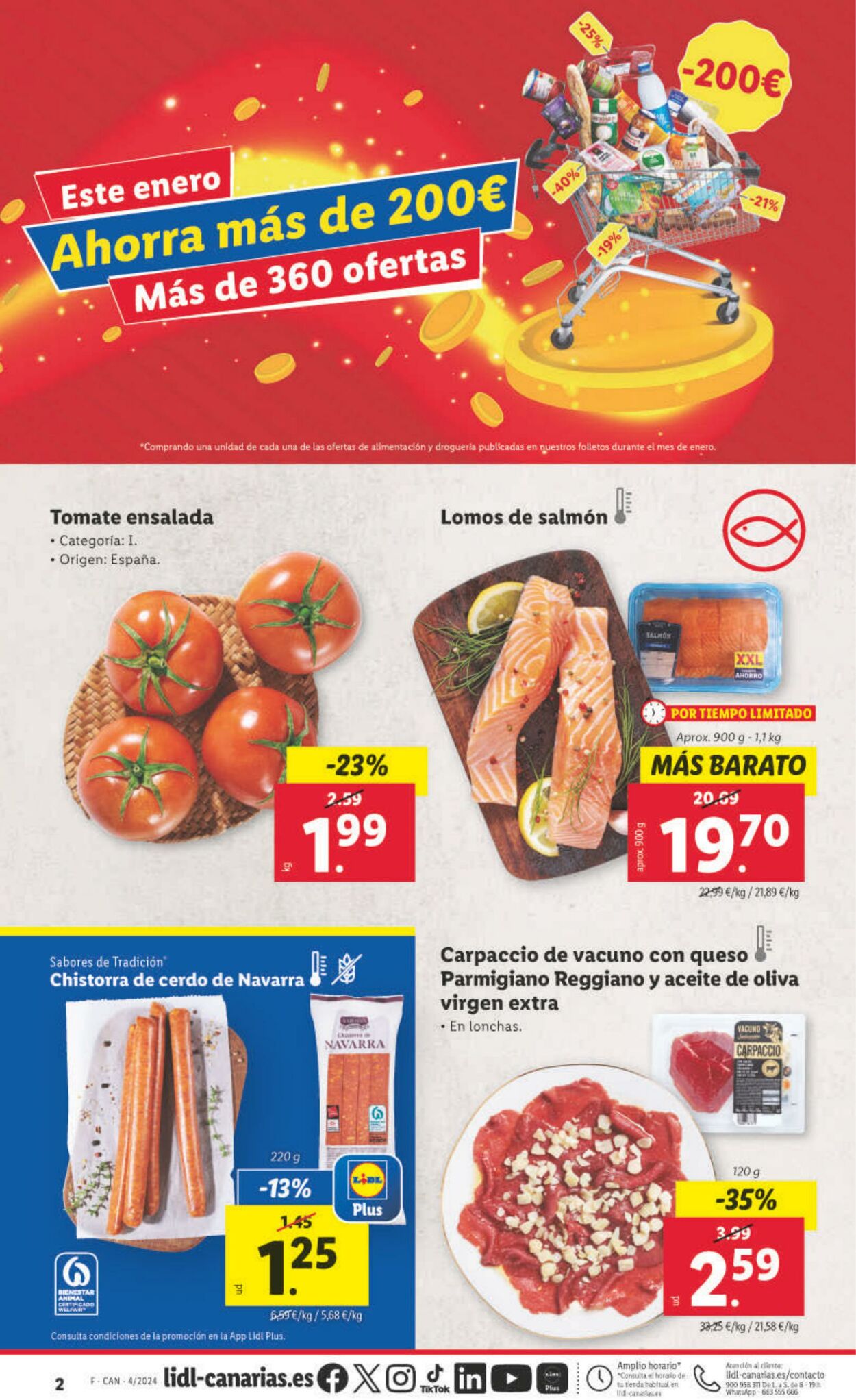 Folleto Lidl 22.01.2024 - 28.01.2024