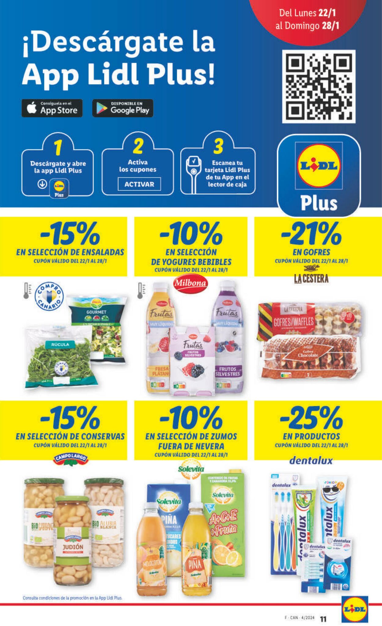 Folleto Lidl 22.01.2024 - 28.01.2024