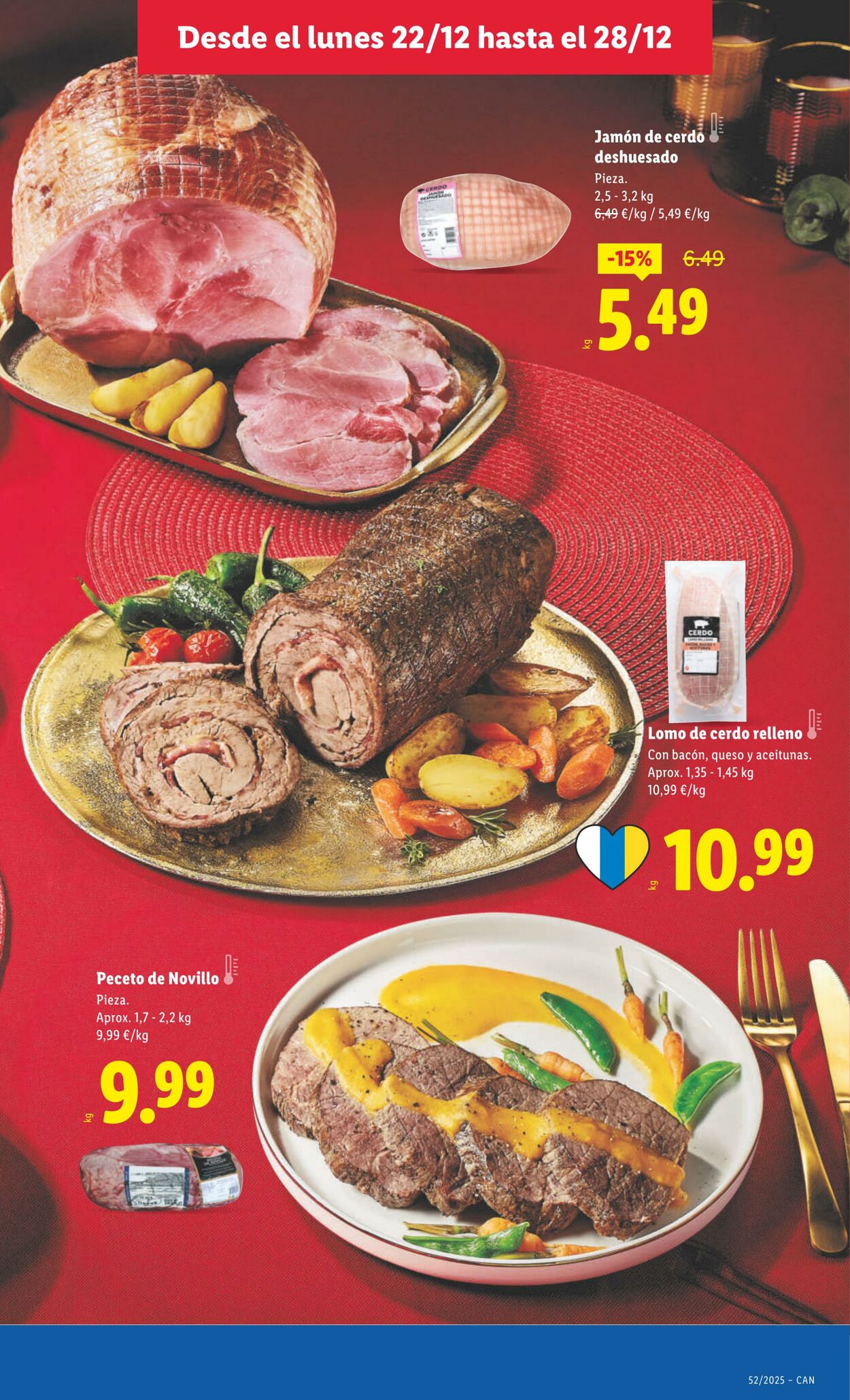 Folleto Lidl 22.12.2025 - 28.12.2025