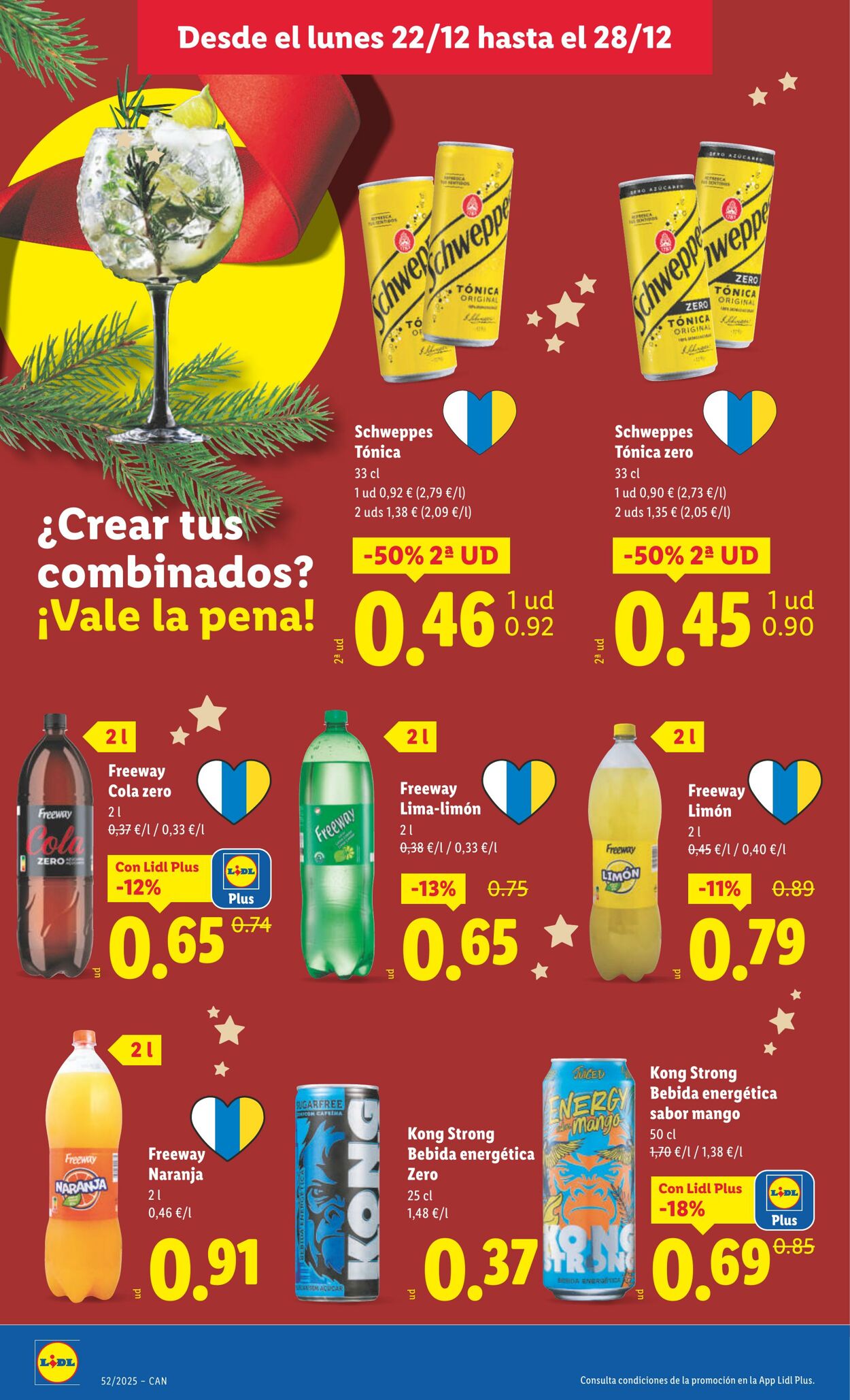 Folleto Lidl 22.12.2025 - 28.12.2025