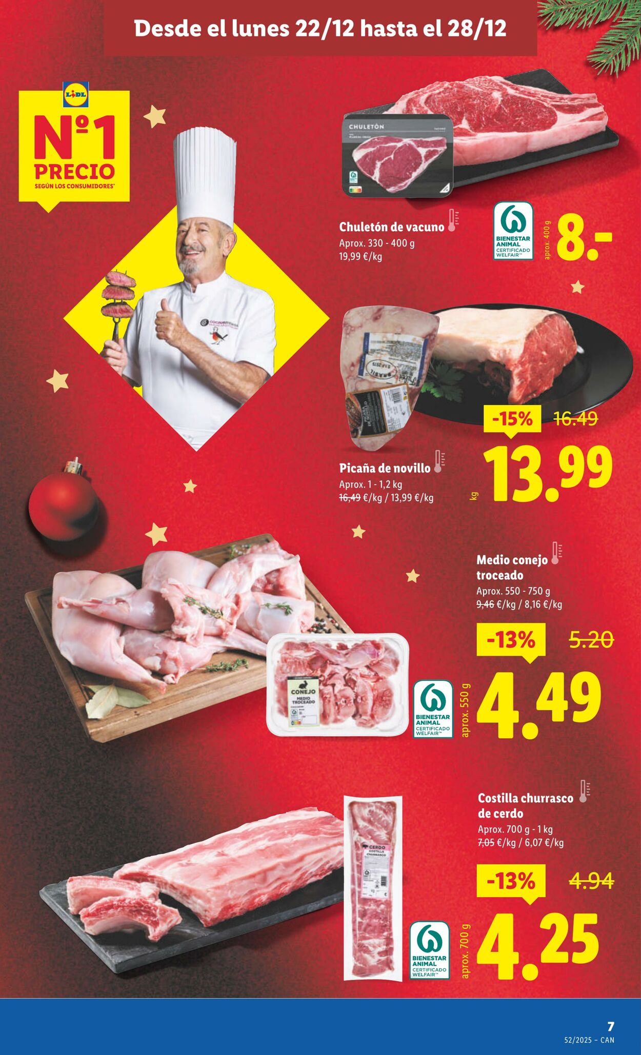 Folleto Lidl 22.12.2025 - 28.12.2025