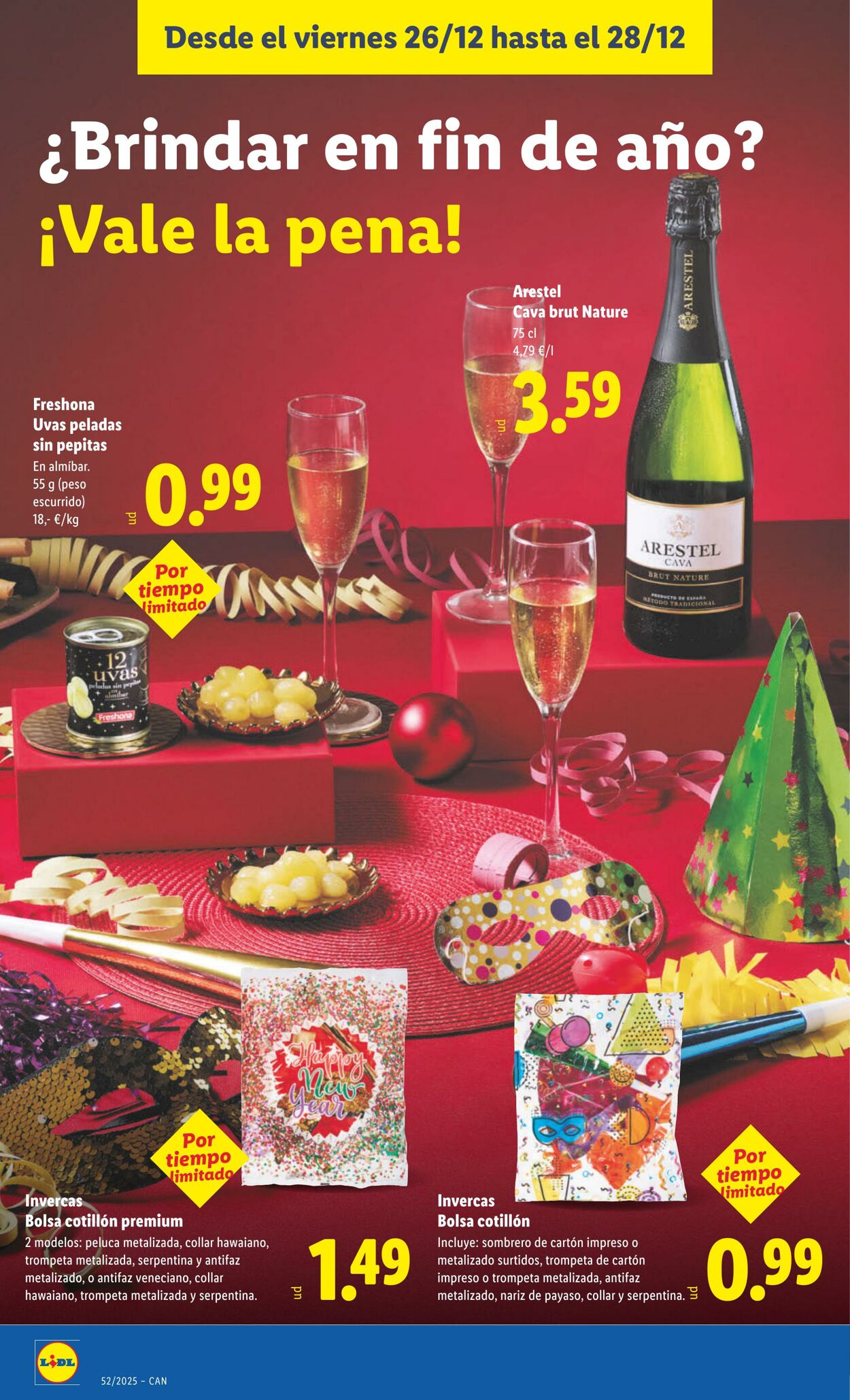 Folleto Lidl 22.12.2025 - 28.12.2025