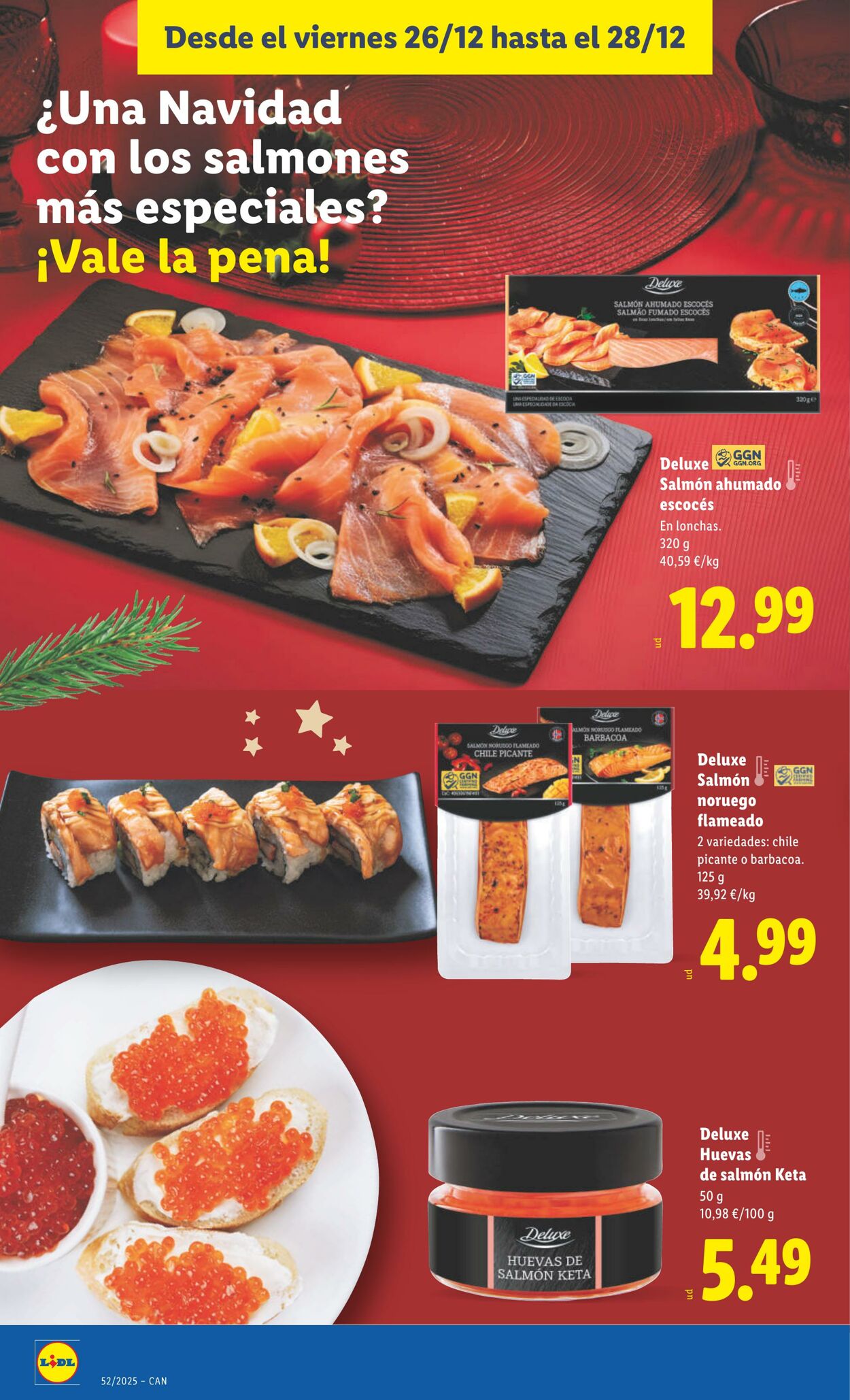 Folleto Lidl 22.12.2025 - 28.12.2025