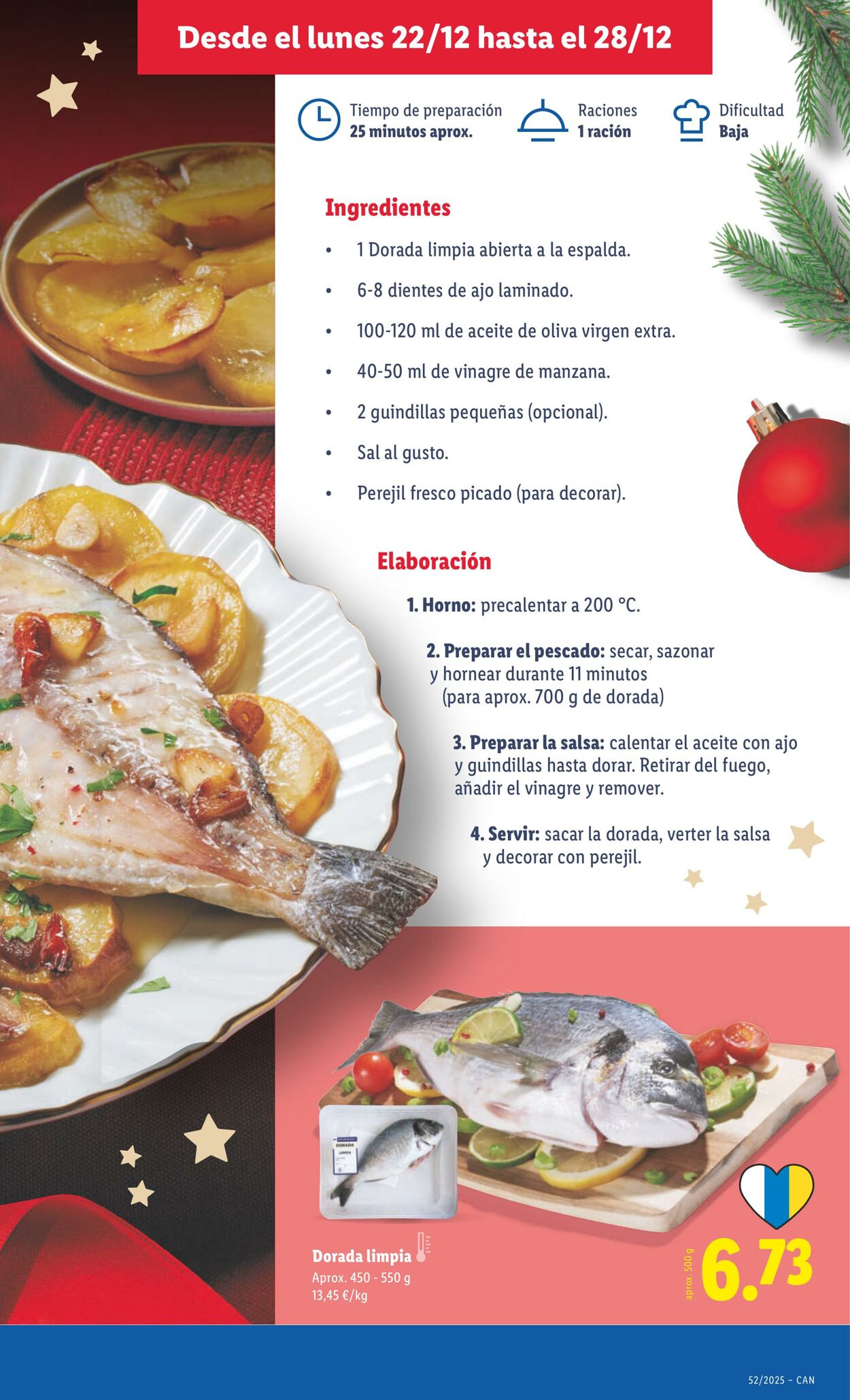 Folleto Lidl 22.12.2025 - 28.12.2025