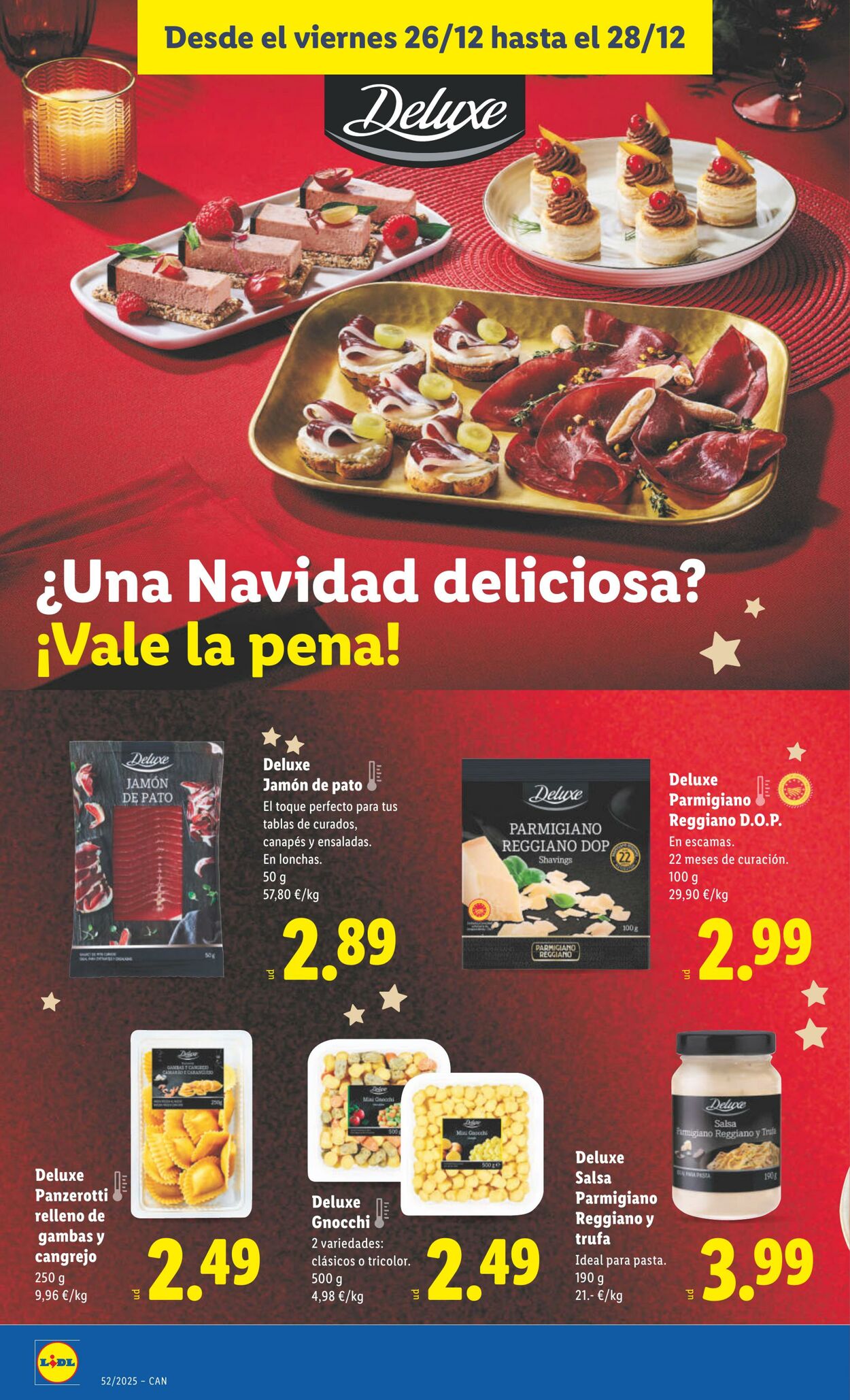 Folleto Lidl 22.12.2025 - 28.12.2025