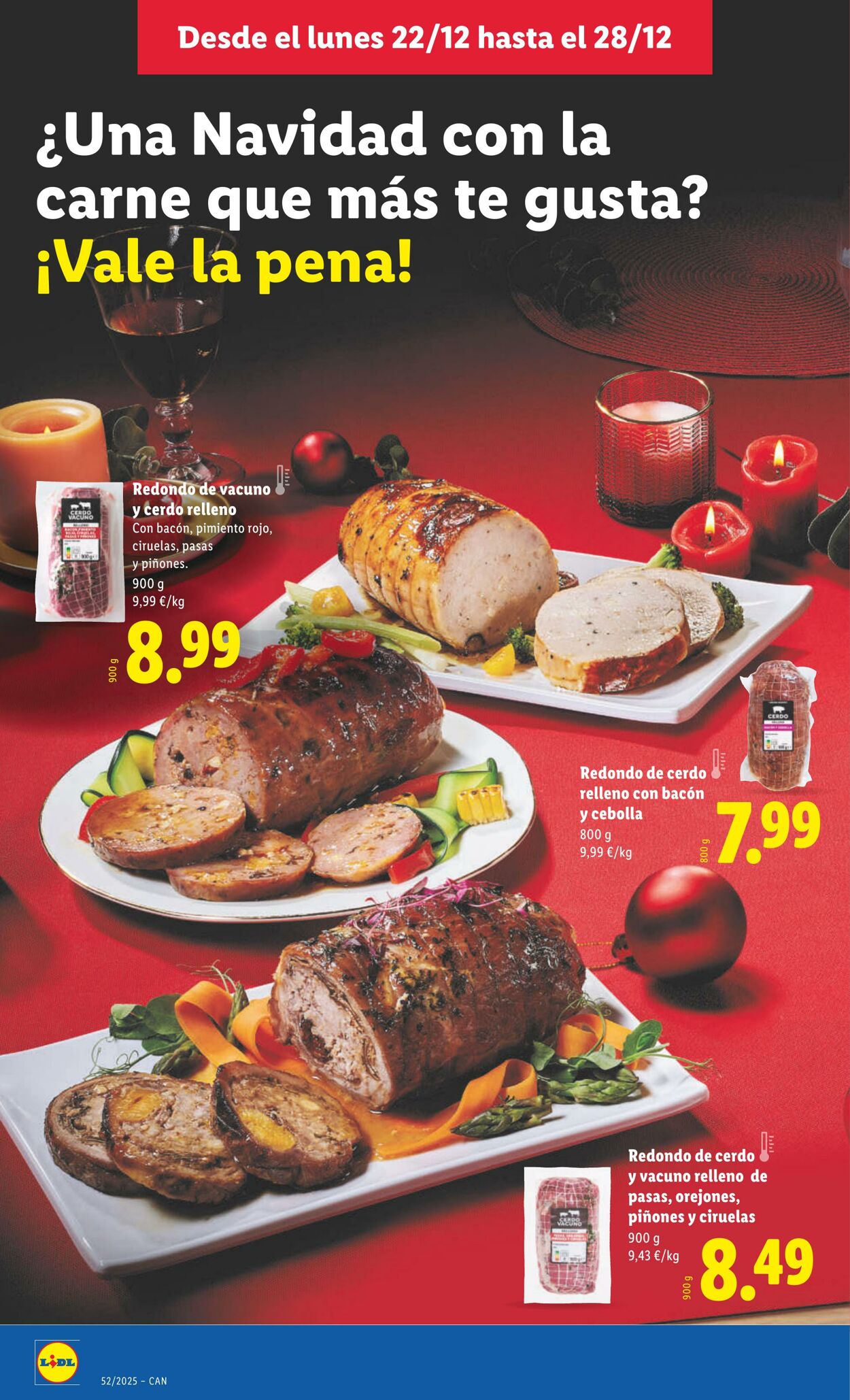 Folleto Lidl 22.12.2025 - 28.12.2025