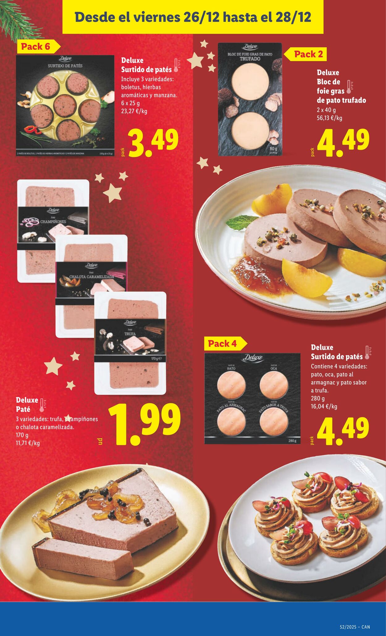 Folleto Lidl 22.12.2025 - 28.12.2025