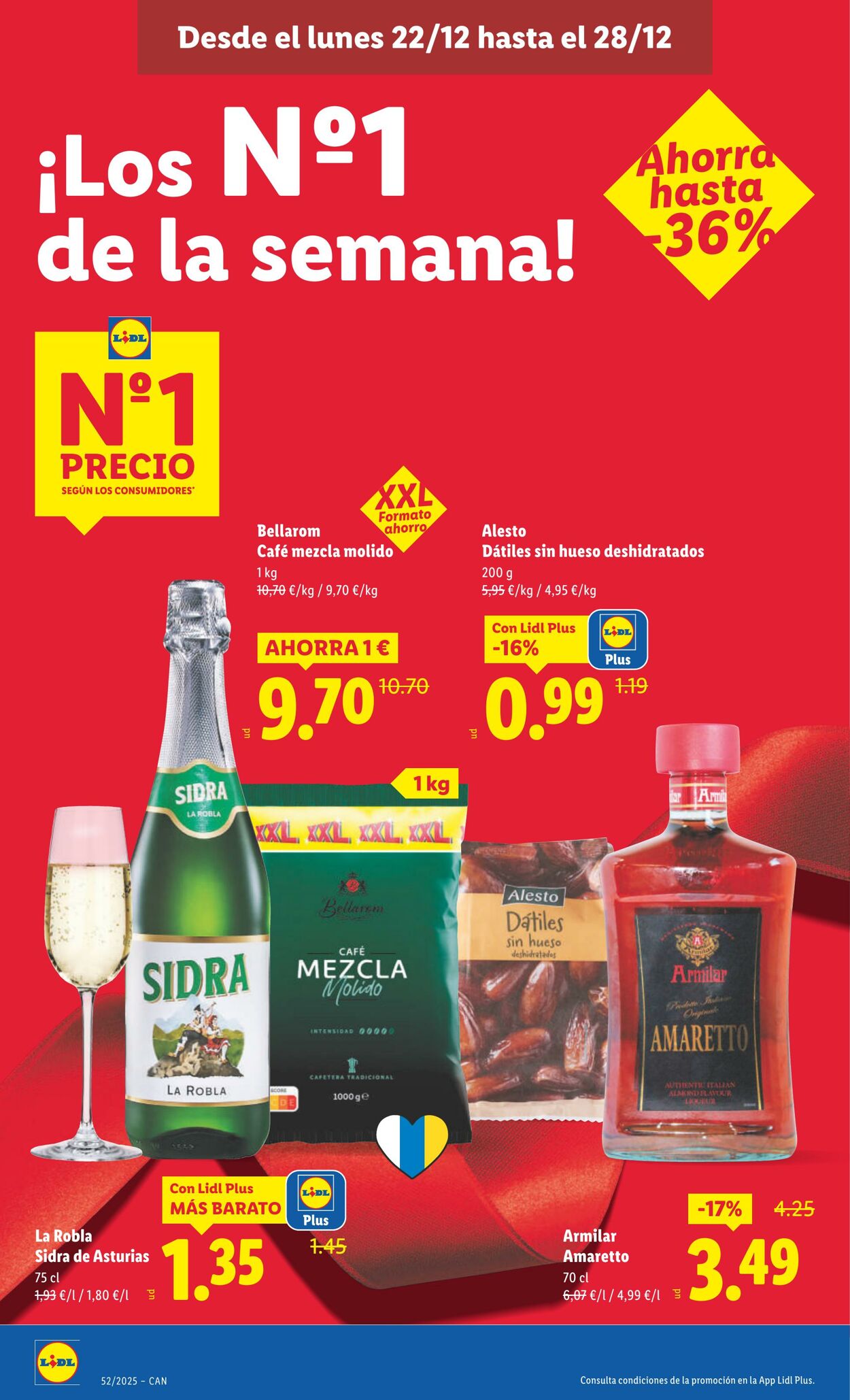 Folleto Lidl 22.12.2025 - 28.12.2025