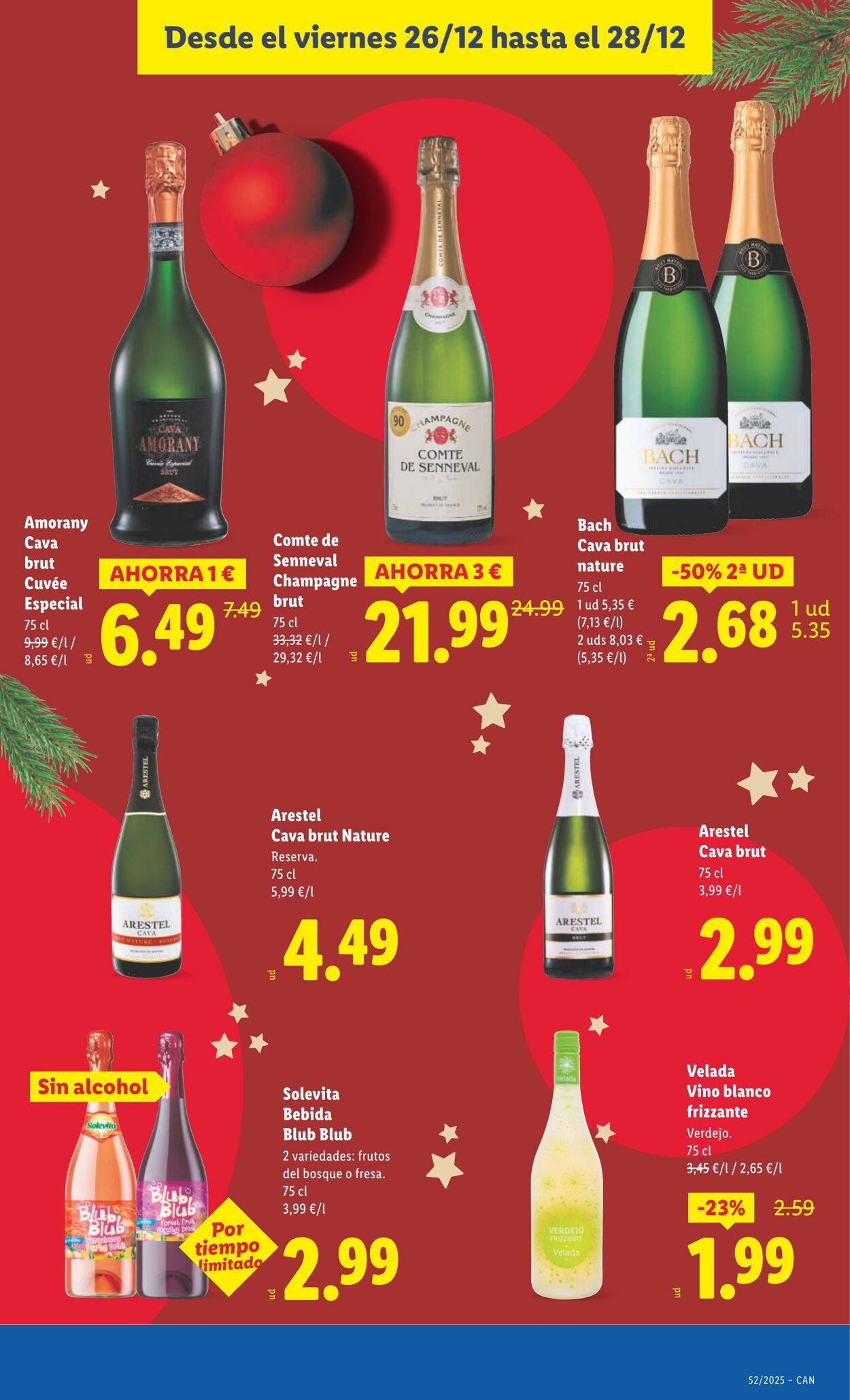 Folleto Lidl 22.12.2025 - 28.12.2025
