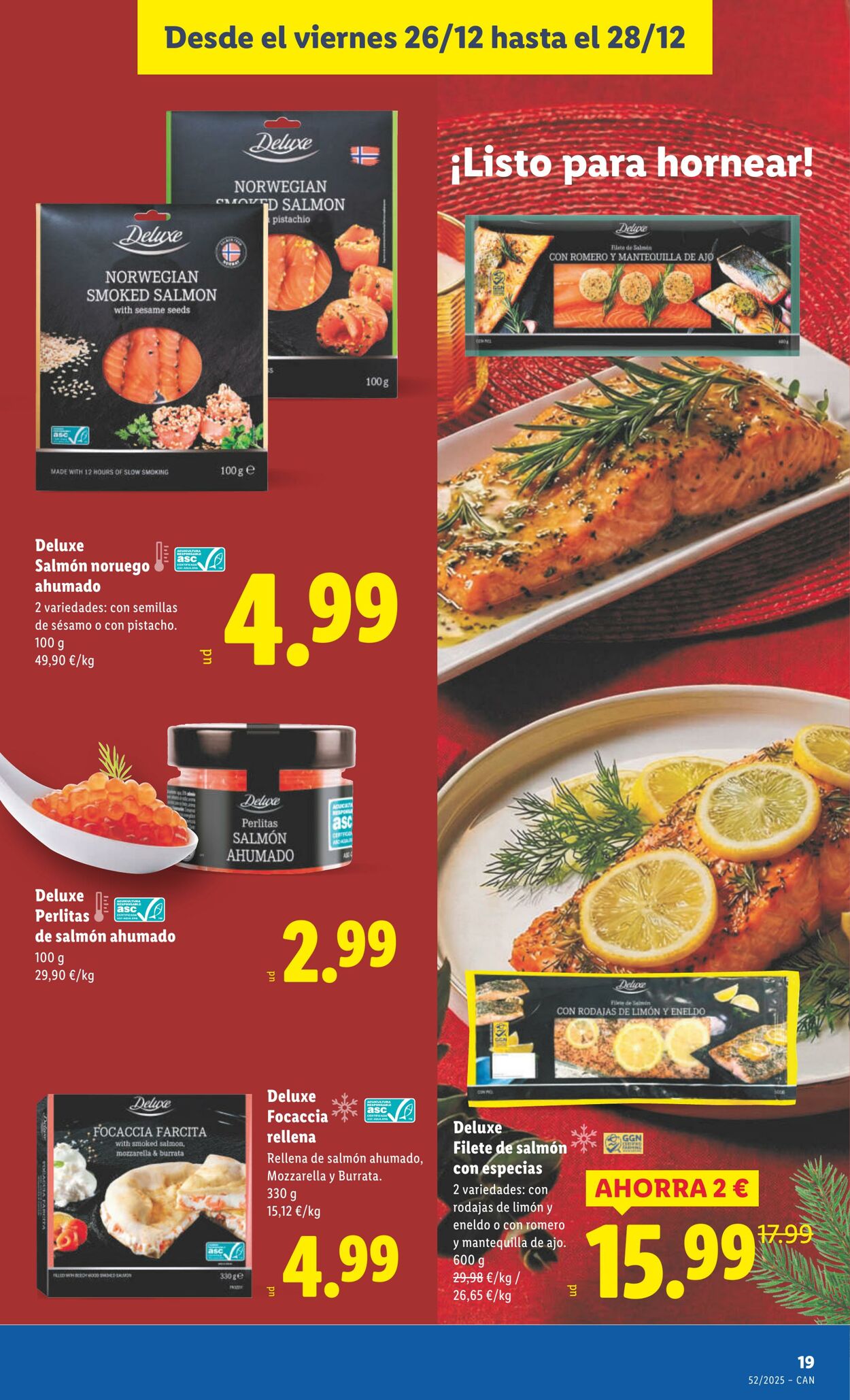 Folleto Lidl 22.12.2025 - 28.12.2025