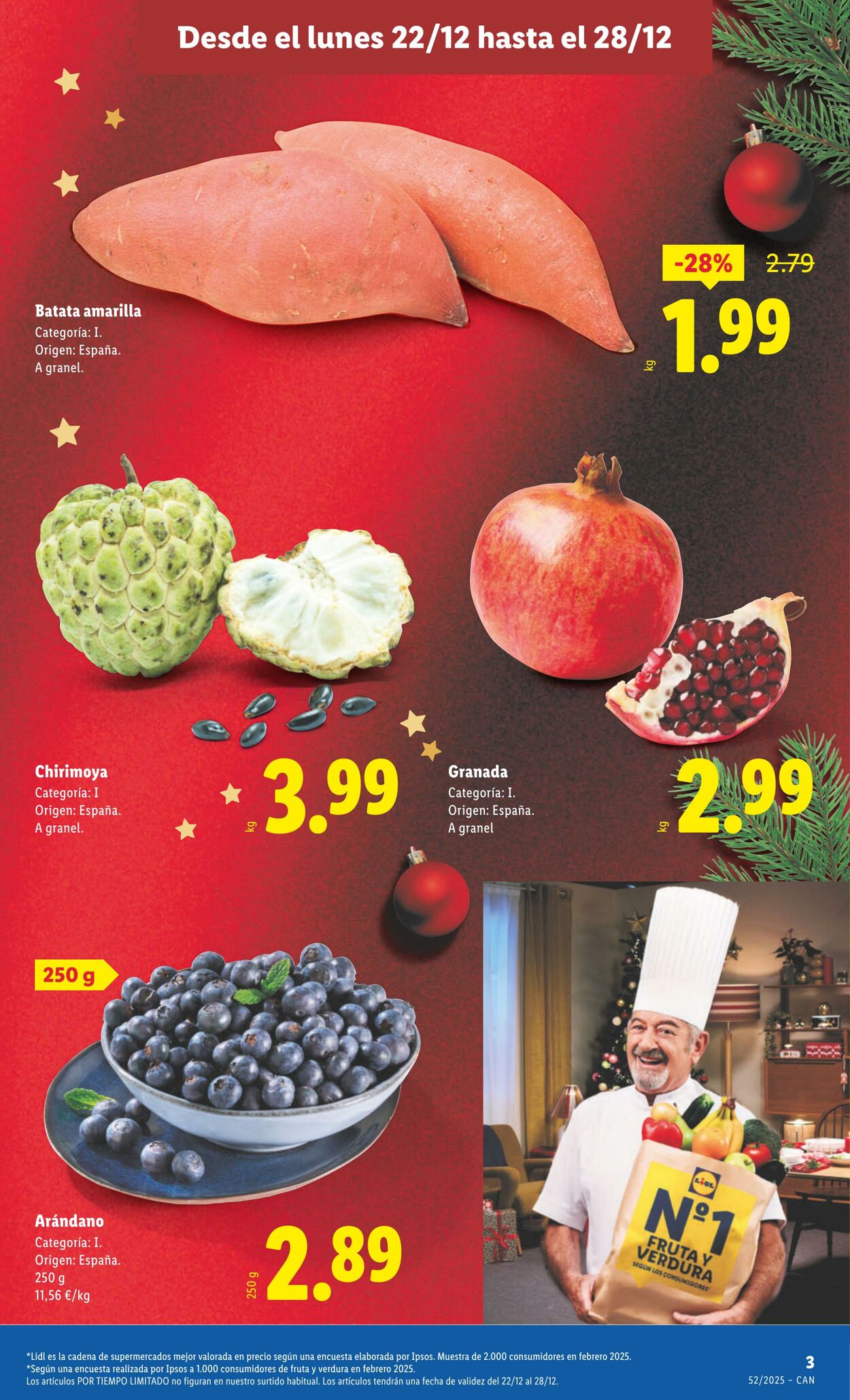 Folleto Lidl 22.12.2025 - 28.12.2025