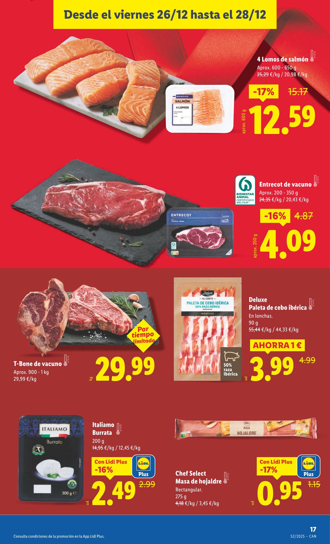 Folleto Lidl 22.12.2025 - 28.12.2025