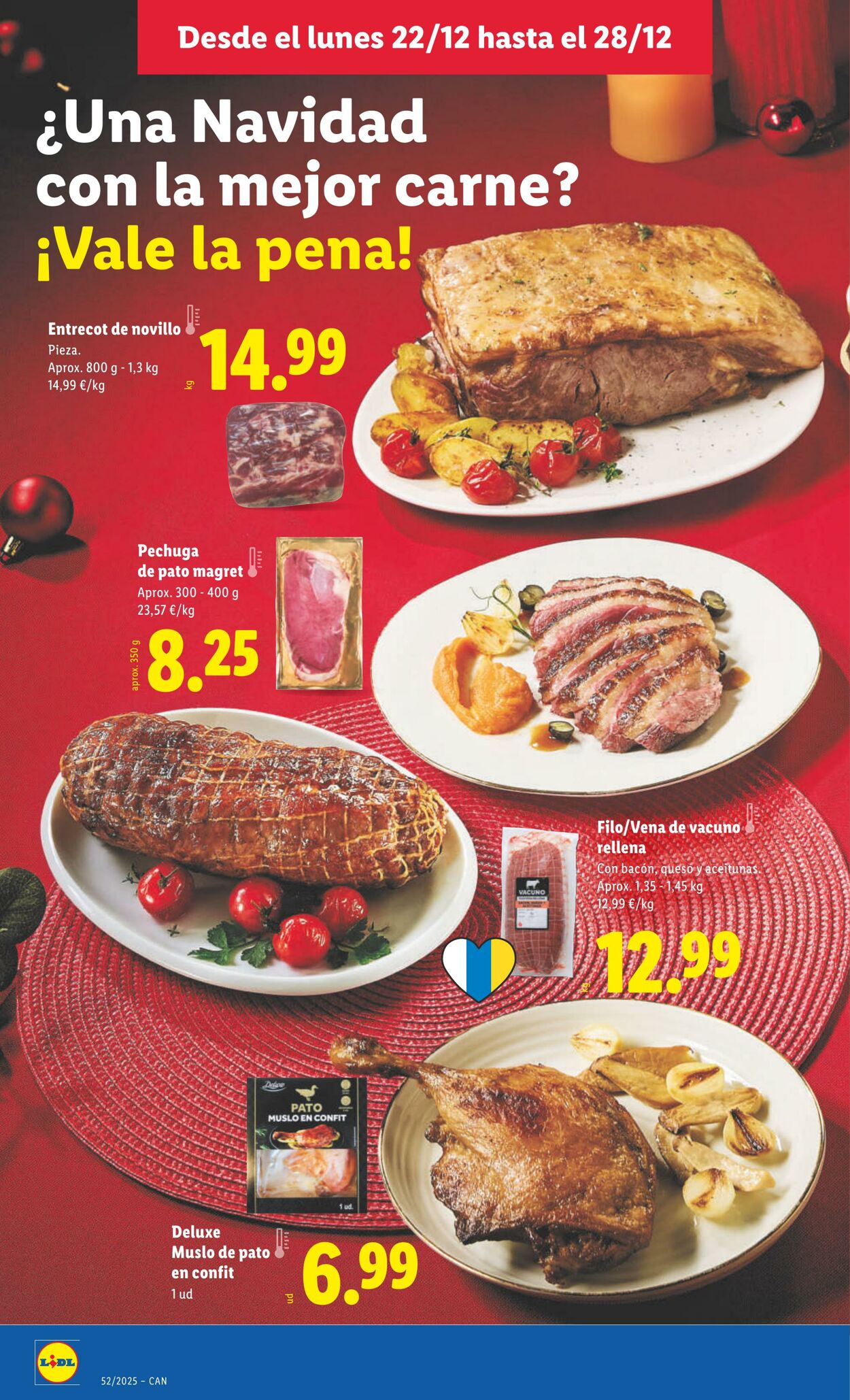 Folleto Lidl 22.12.2025 - 28.12.2025