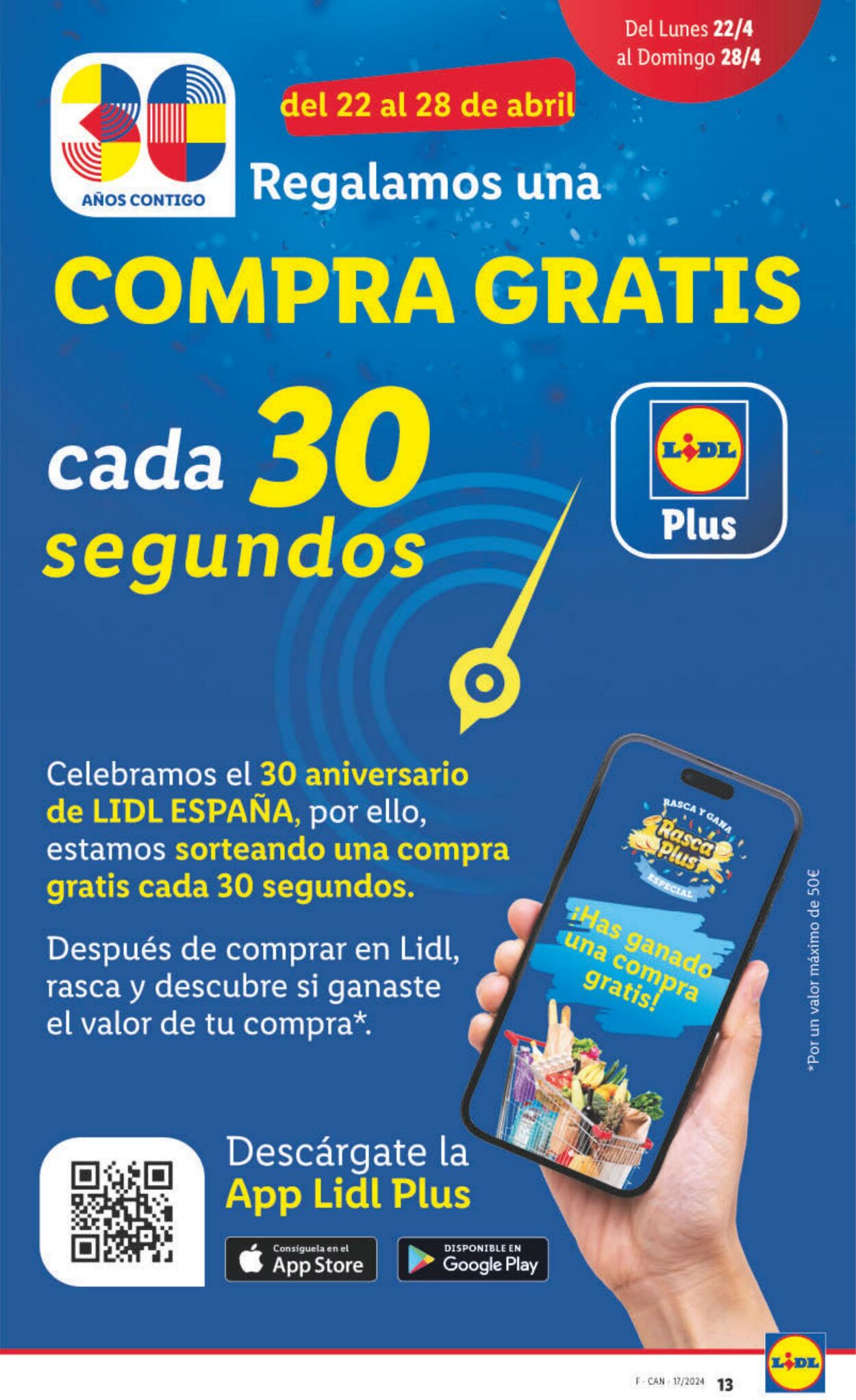 Folleto Lidl 22.04.2024 - 28.04.2024