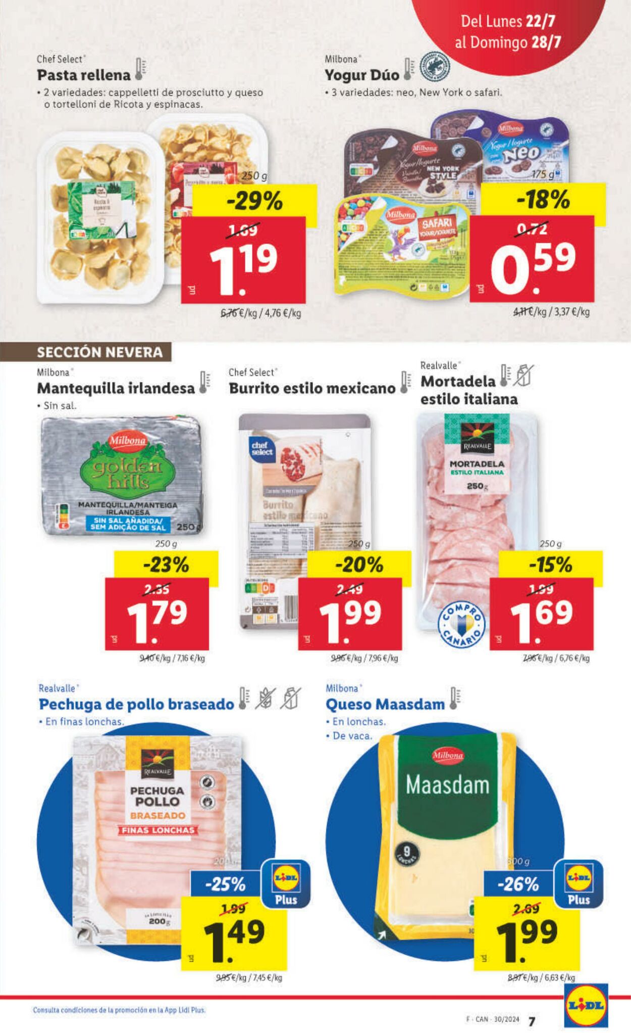 Folleto Lidl 22.07.2024 - 28.07.2024