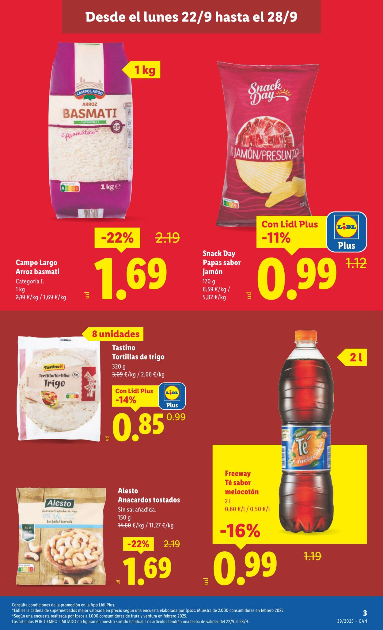 Folleto Lidl 22.09.2025 - 28.09.2025