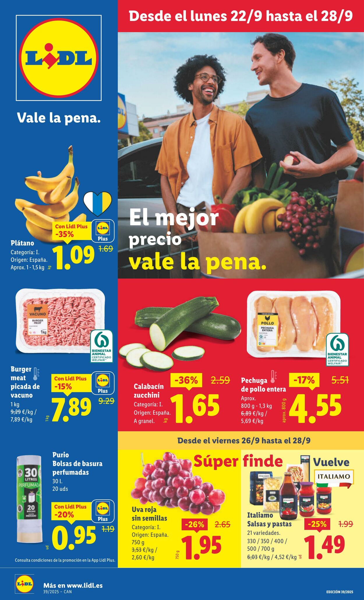 Folleto Lidl 22.09.2025 - 28.09.2025