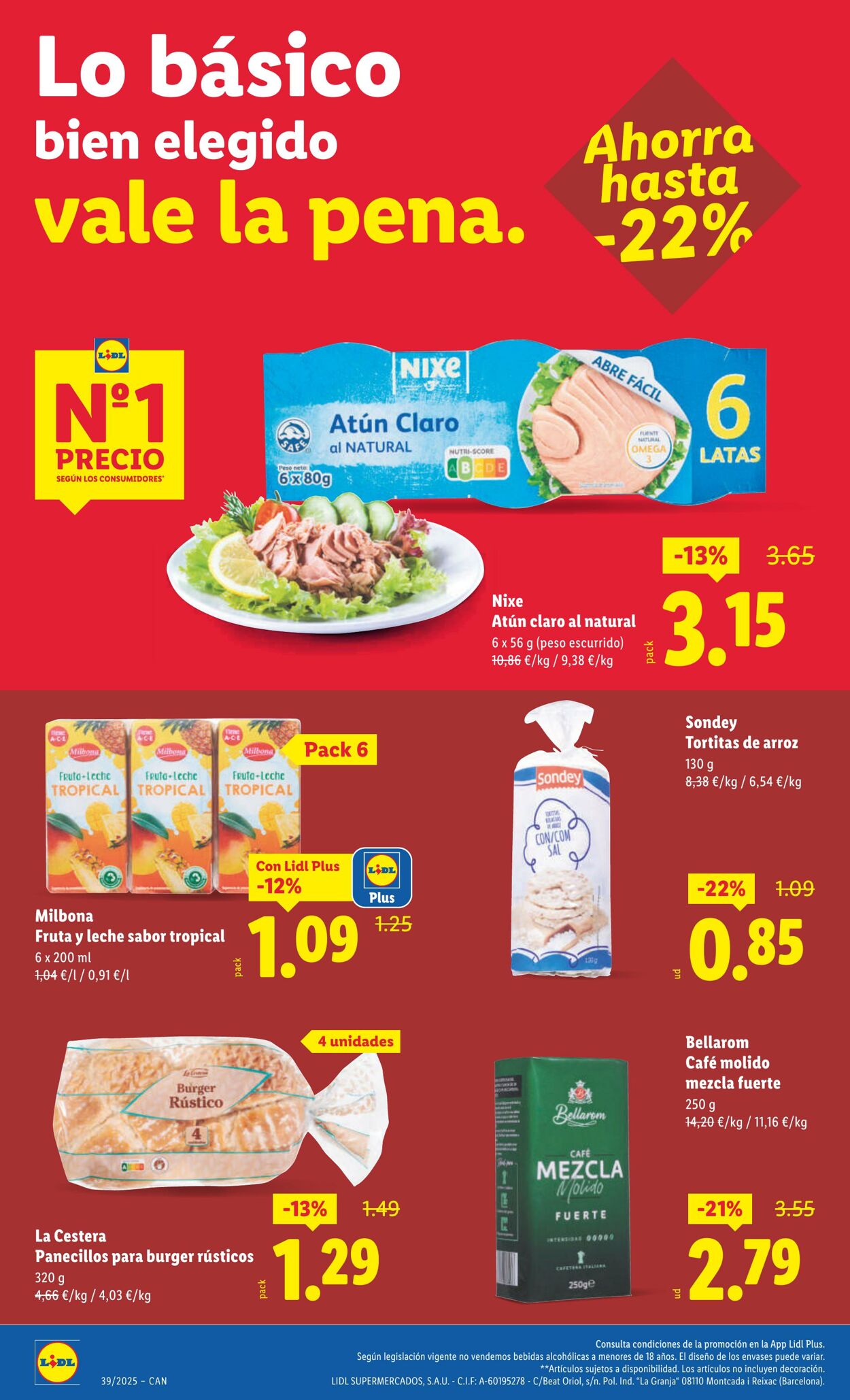 Folleto Lidl 22.09.2025 - 28.09.2025