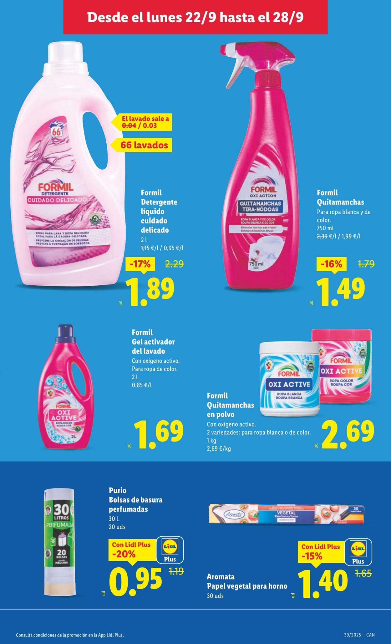 Folleto Lidl 22.09.2025 - 28.09.2025