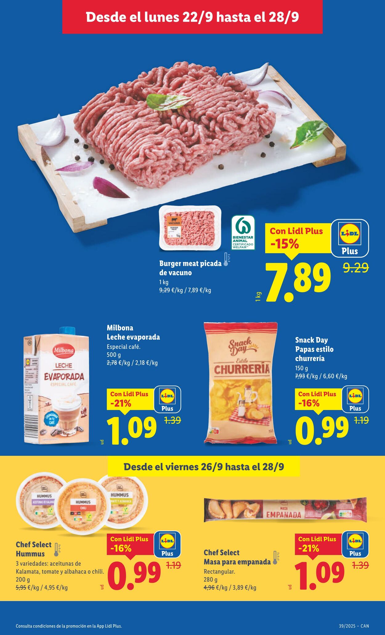 Folleto Lidl 22.09.2025 - 28.09.2025