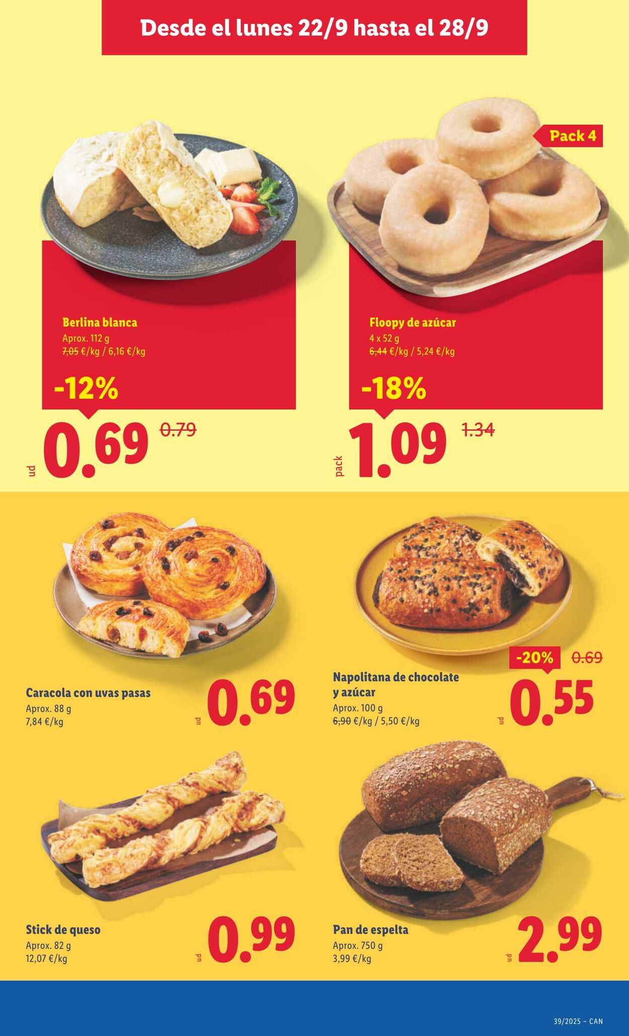 Folleto Lidl 22.09.2025 - 28.09.2025