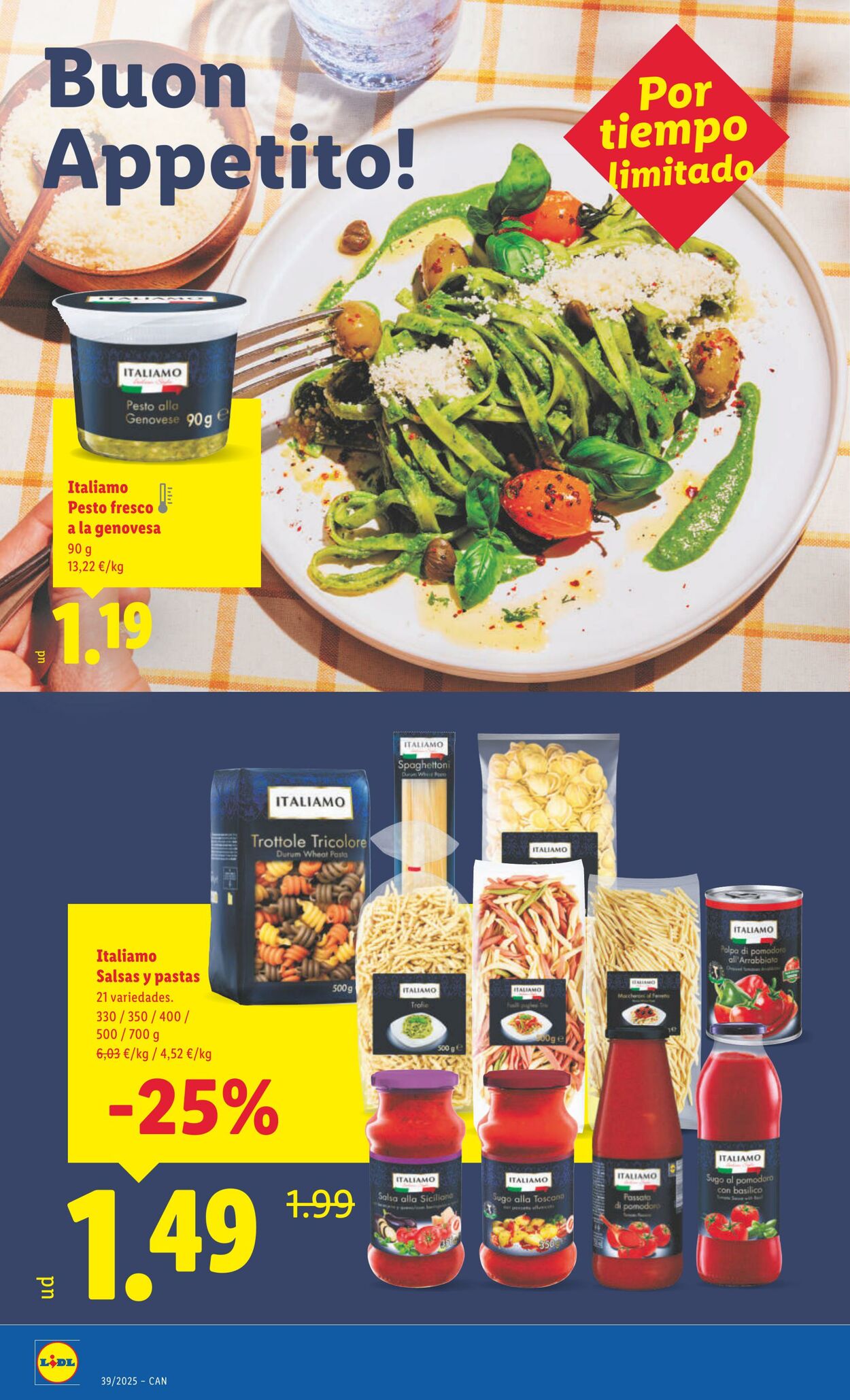 Folleto Lidl 22.09.2025 - 28.09.2025