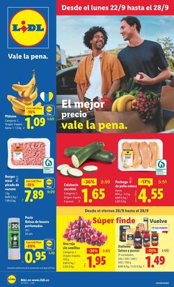 Folleto Lidl 22.09.2025 - 28.09.2025