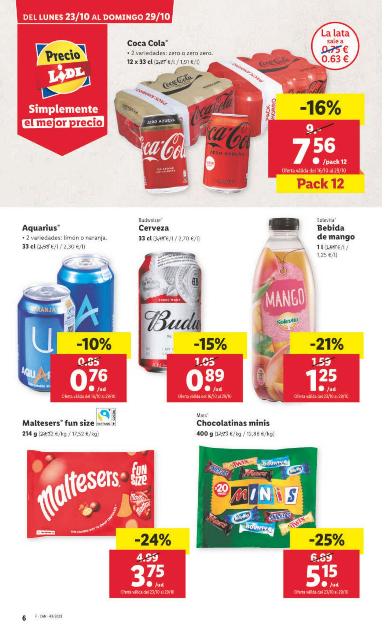 Folleto Lidl 23.10.2023 - 05.11.2023