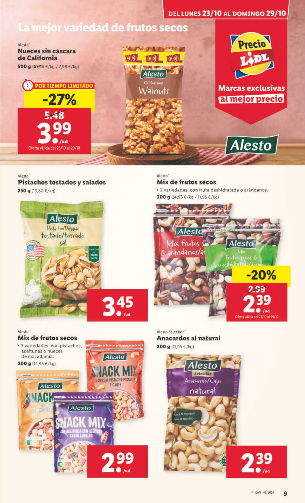 Folleto Lidl 23.10.2023 - 05.11.2023